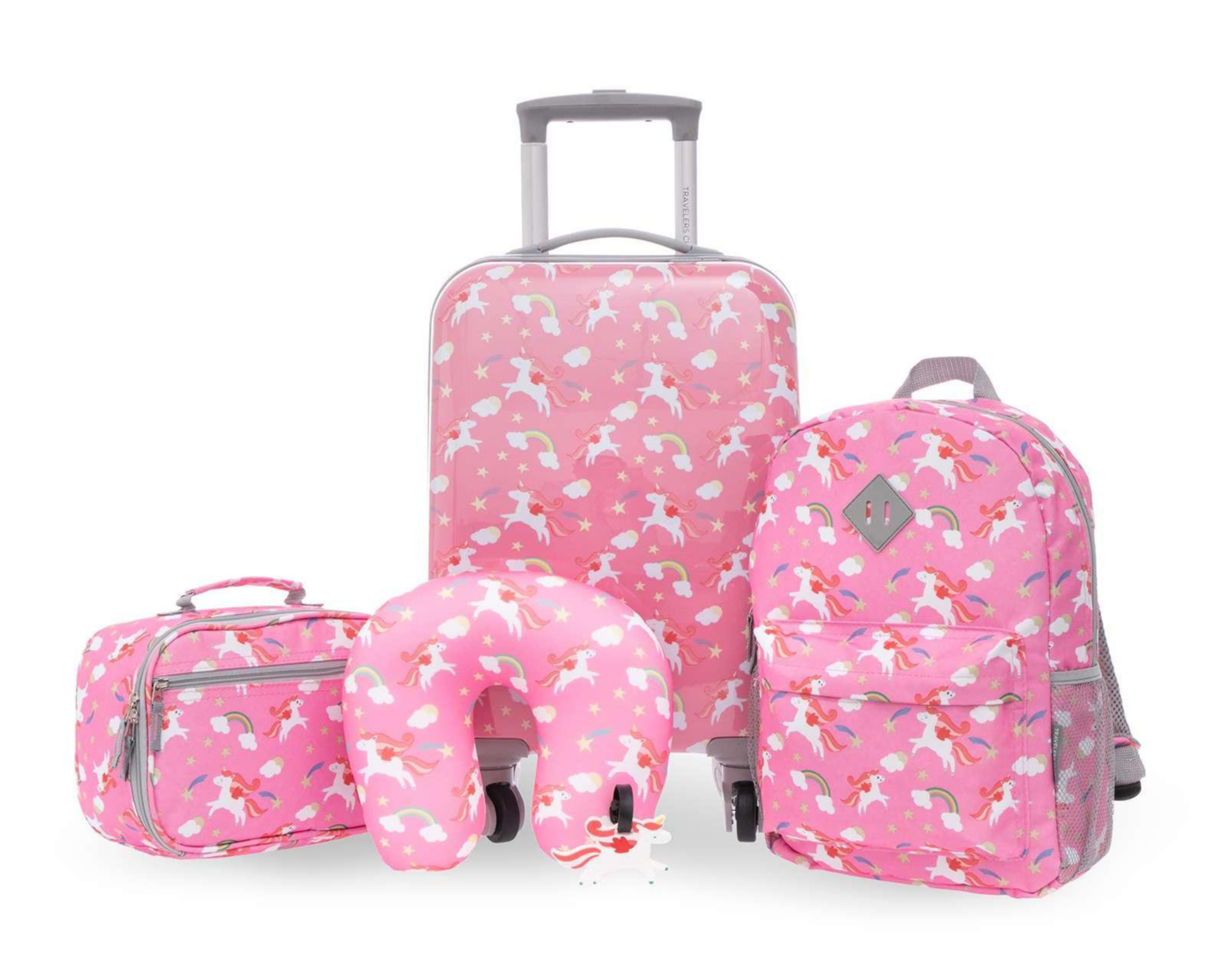 Juego de Maletas Infantil Travelers Club Unicorn 5 piezas
