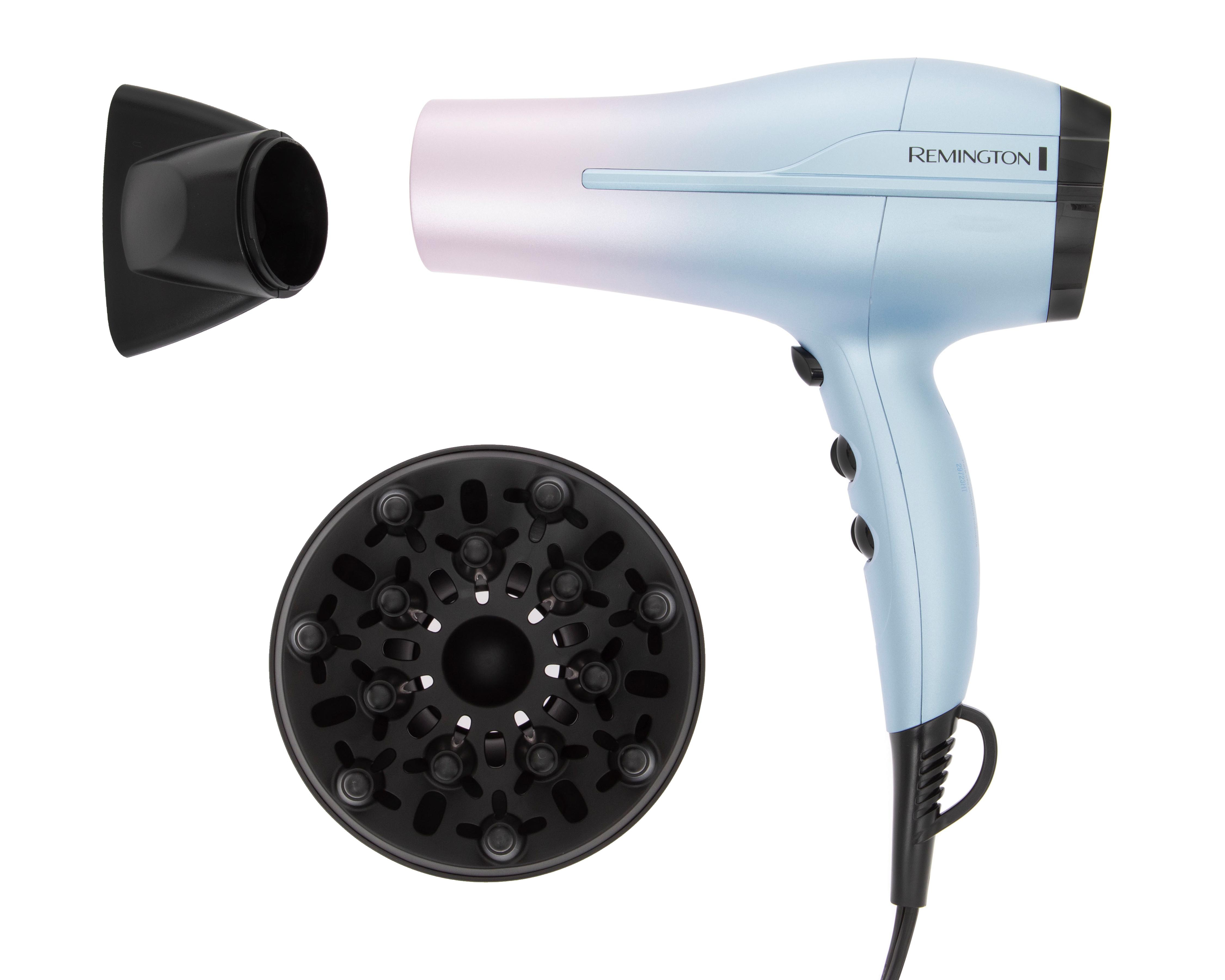 Secadora de Cabello Remington Mineral Glow 1875 W Cerámica Turmalina con 4 Minerales