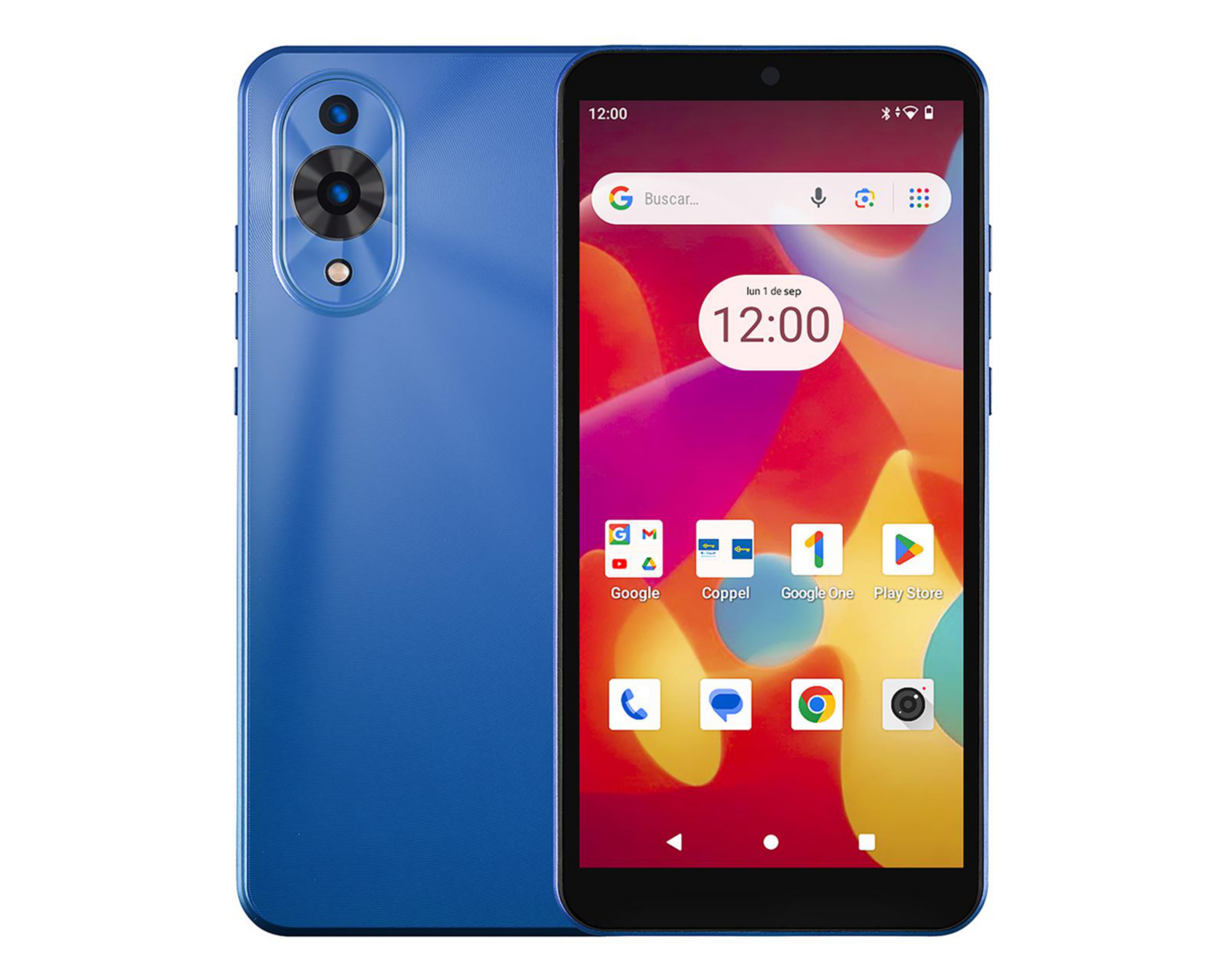 Celular Zuum Liberado Magno P3 64 GB Azul