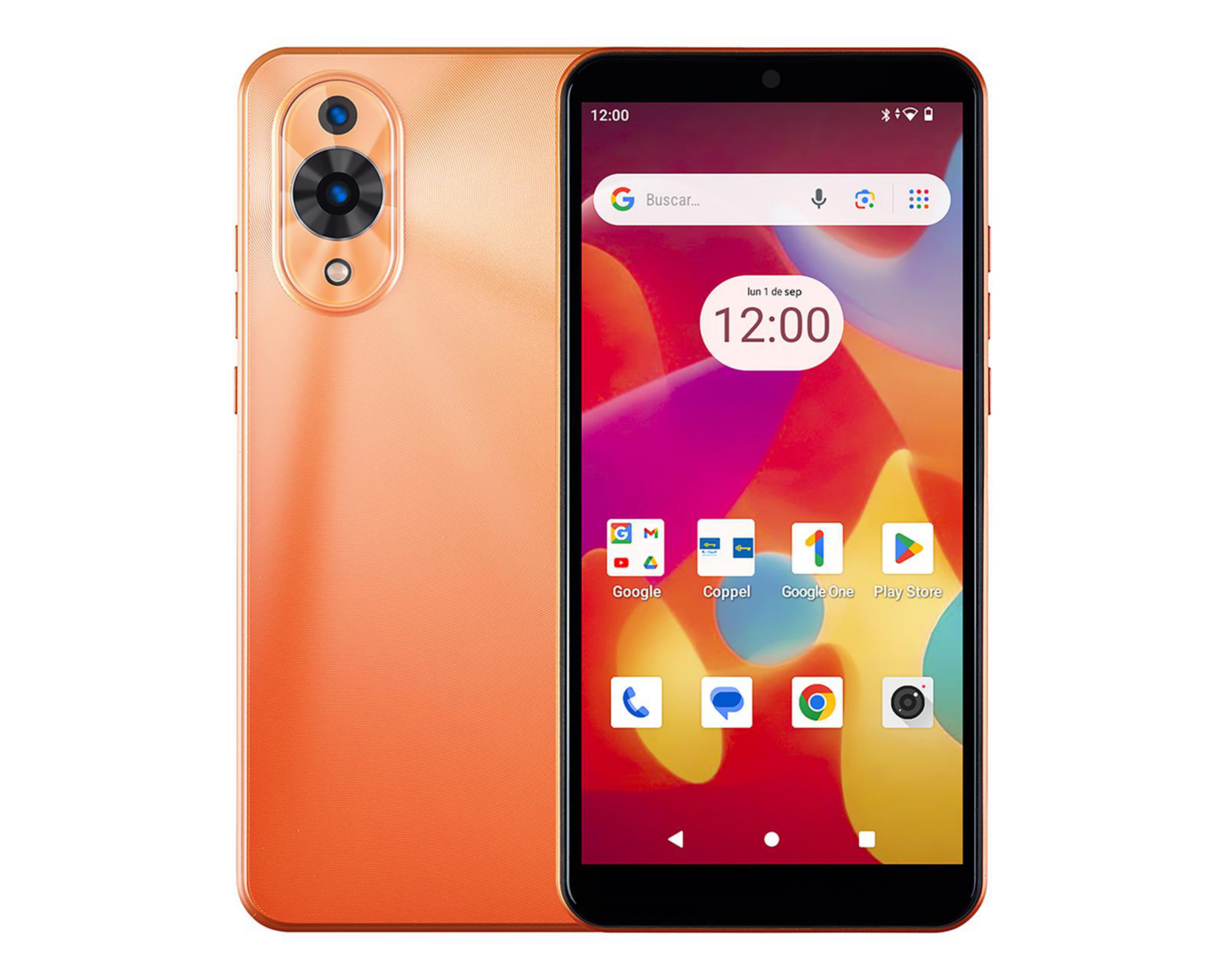 Celular Zuum Liberado Magno P3 64 GB Anaranjado