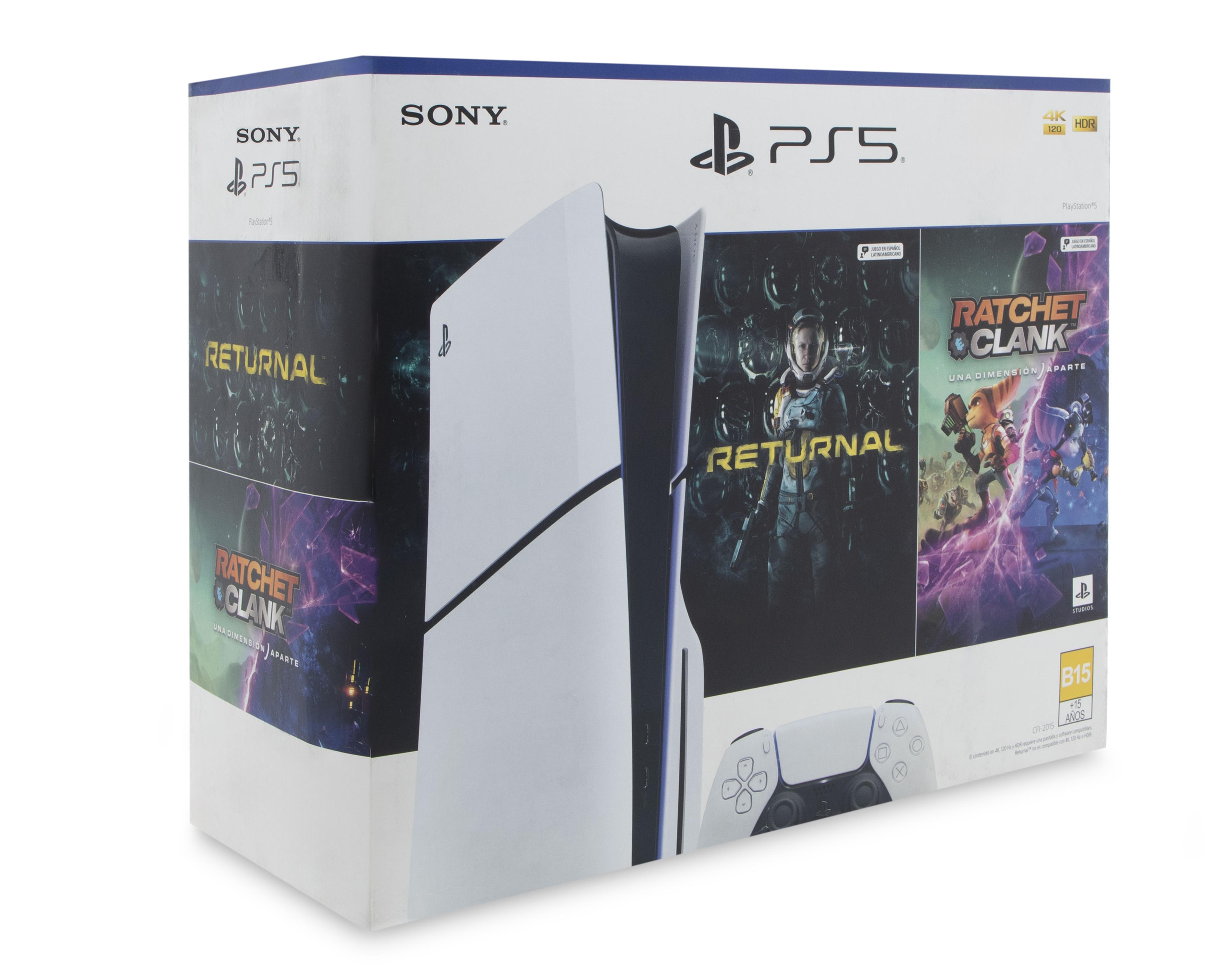 Consola PlayStation 5 Slim 1 TB Returnal y Ratchet & Clank: Una dimensión aparte
