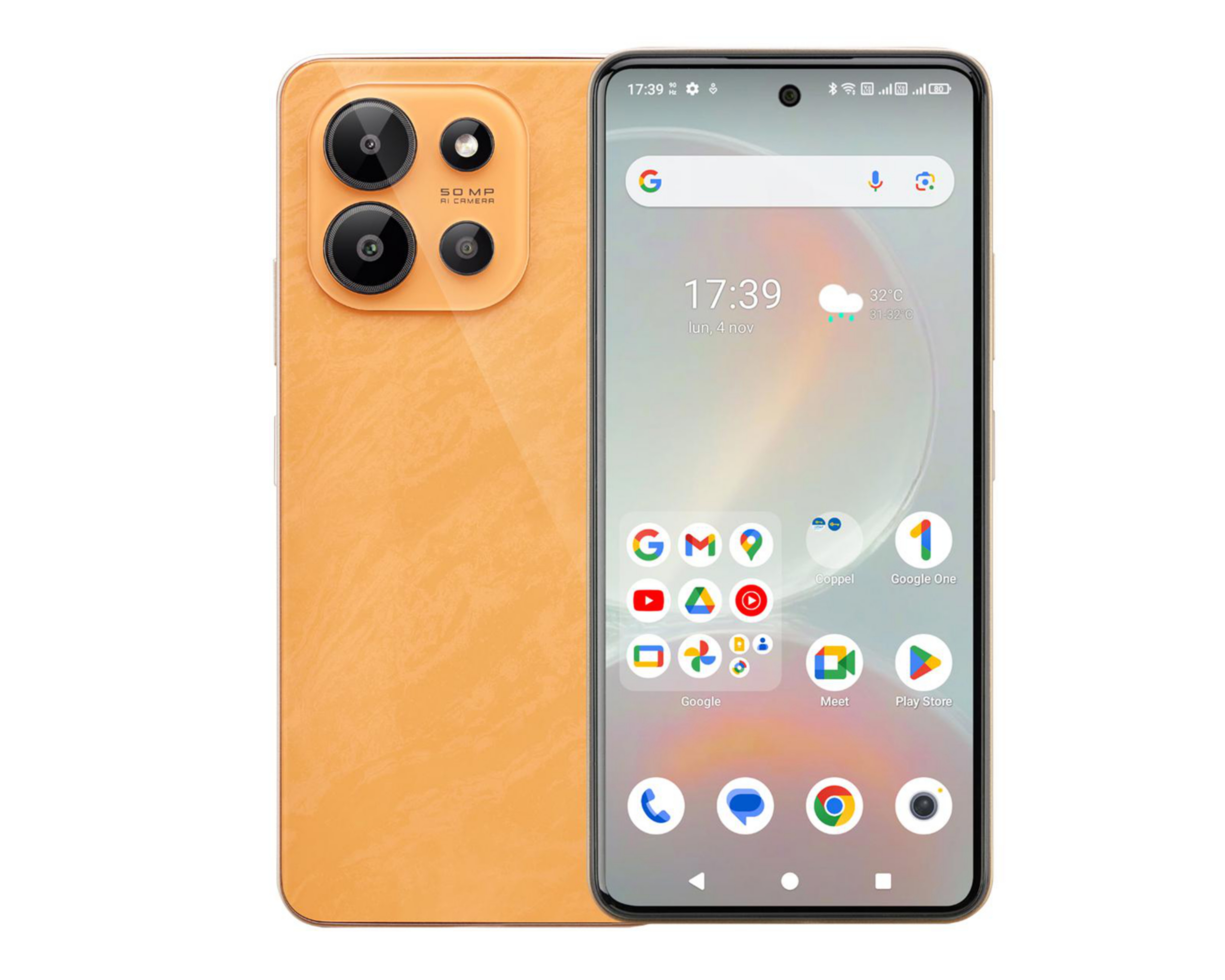 Celular Zuum Liberado Stellar P8 128 GB Naranja