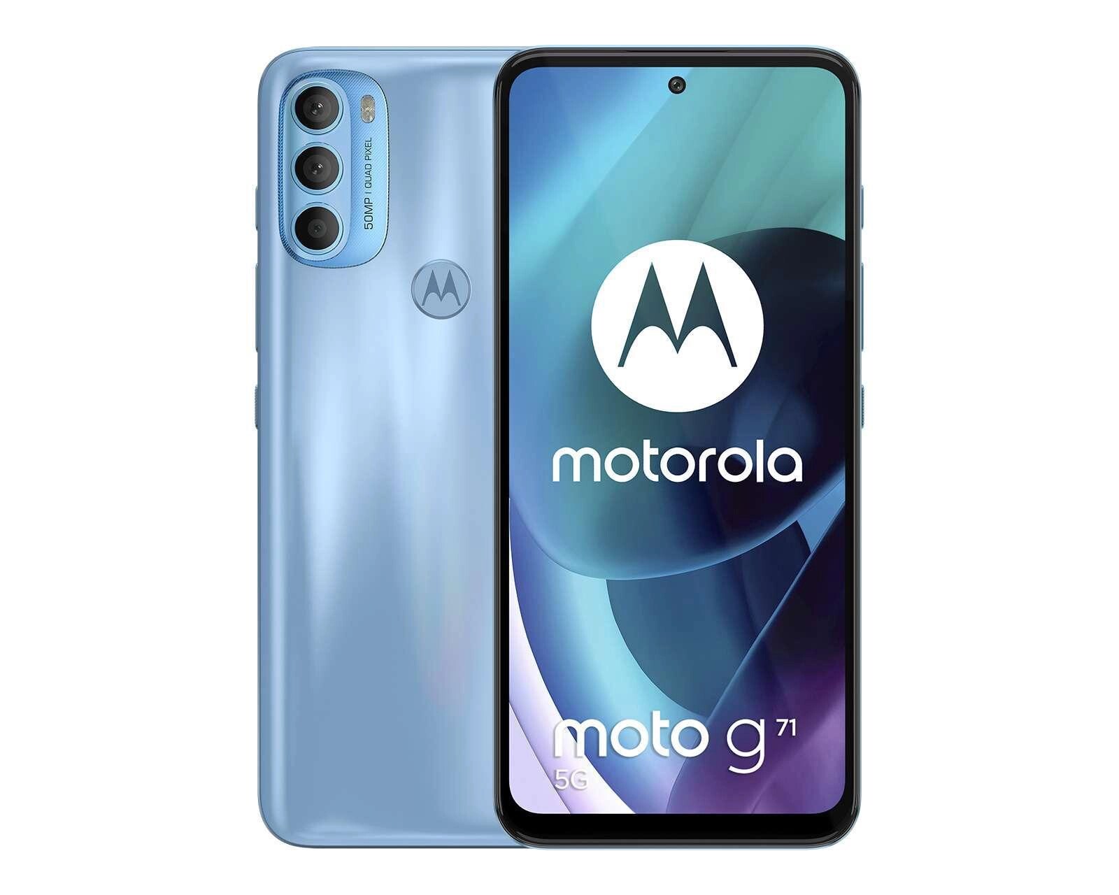 Celular Motorola Desbloqueado Moto G71 128 GB Azul