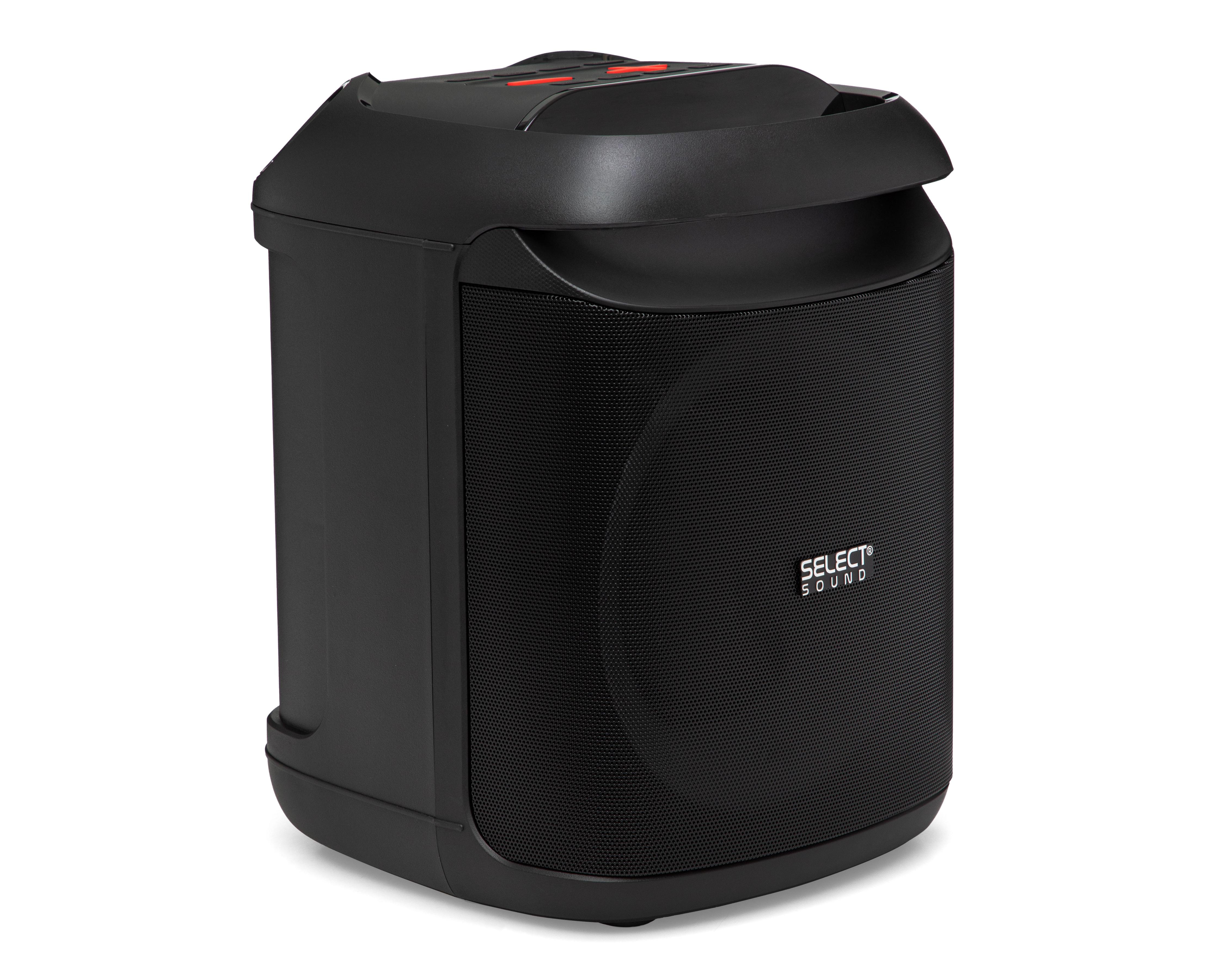 Bocina Bluetooth Select Sound BT2108 3,500 W con Luces