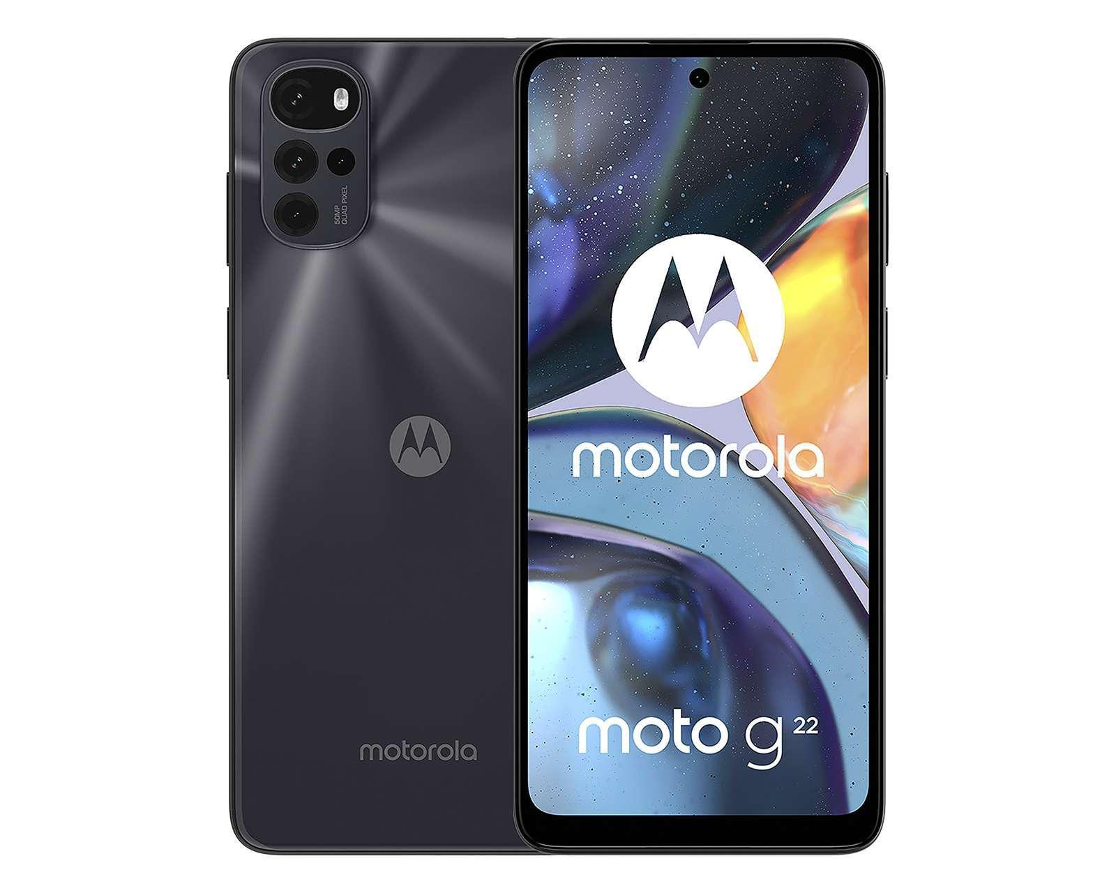 AT&T/Unefon Motorola Moto G22 128 GB Negro