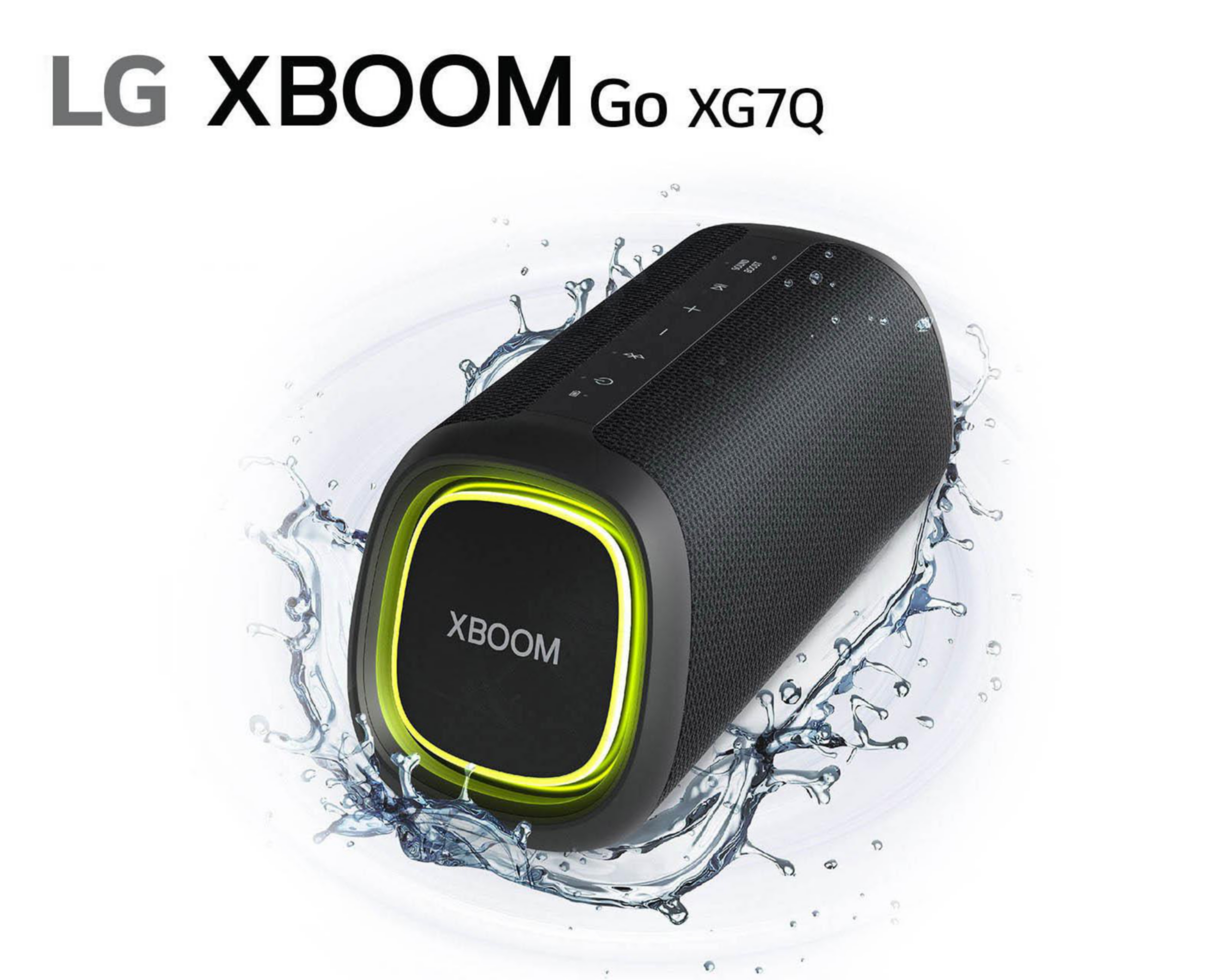 Bocina Portátil Bluetooth LG Xboom Go XG7 Resistente al Agua y Polvo