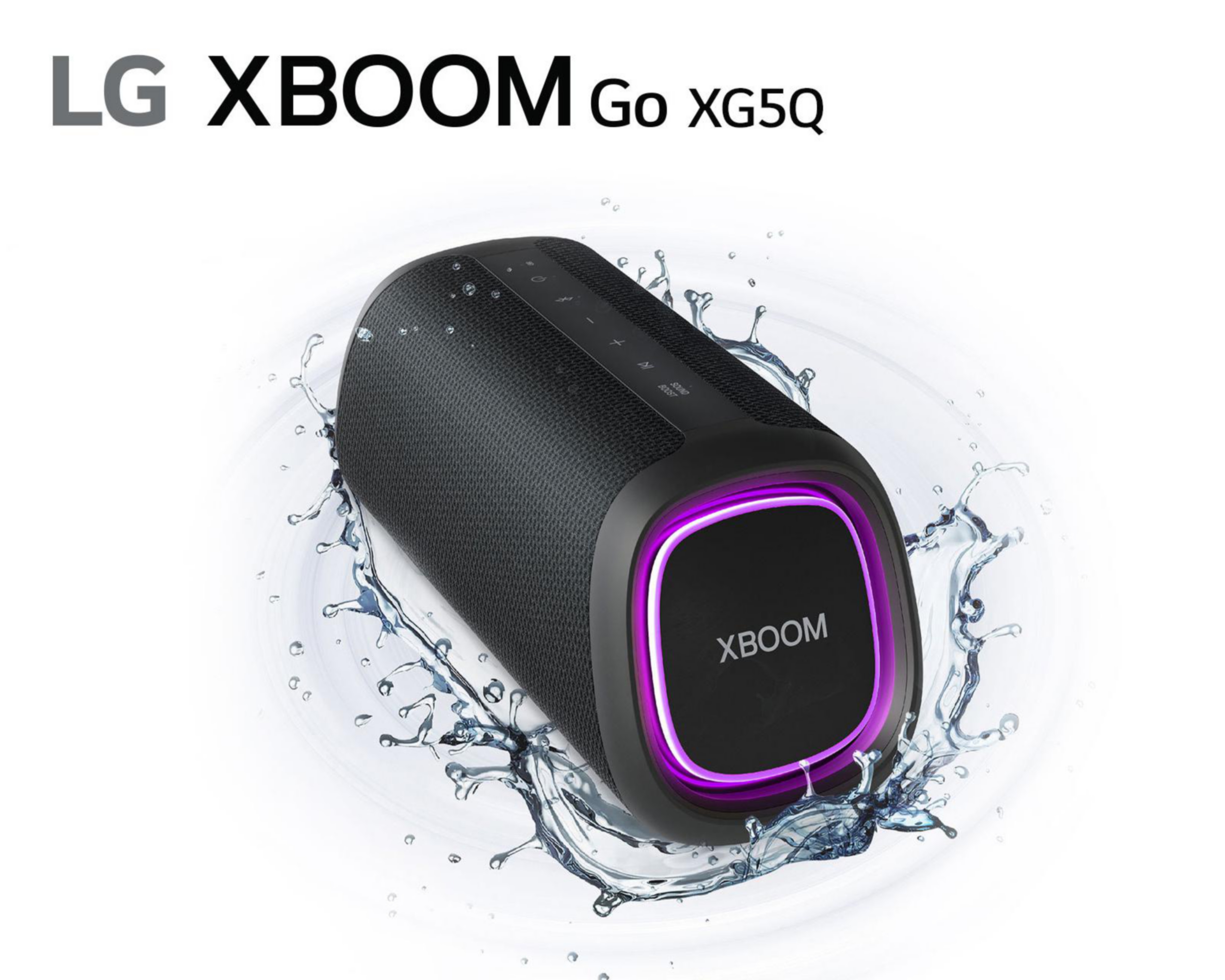 Bocina Bluetooth Portátil LG XBOOM Go XG5 Resistente al Agua y Polvo