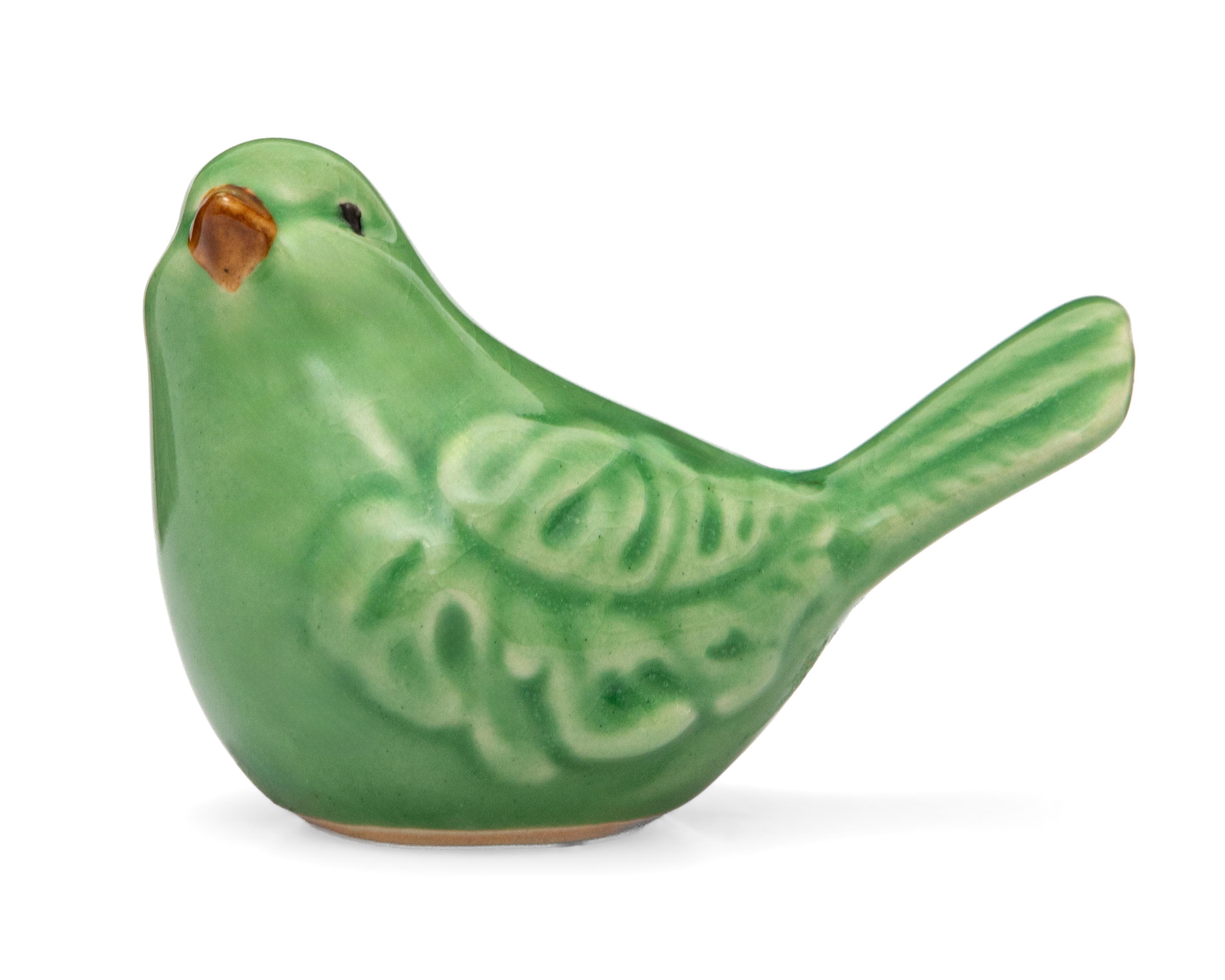 Escultura de Pájaro Reece de Cerámica