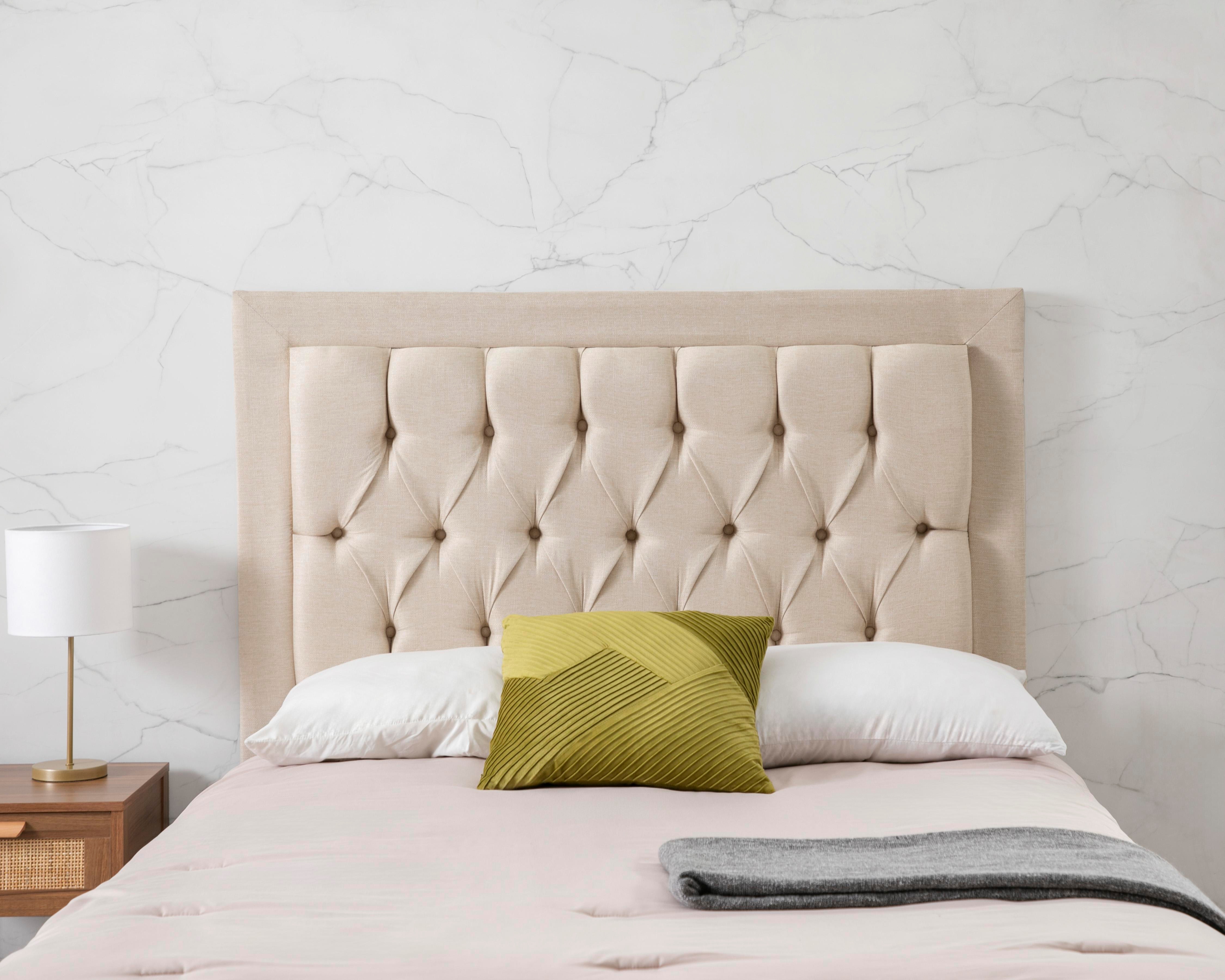 Cabecera Alina Matrimonial Beige
