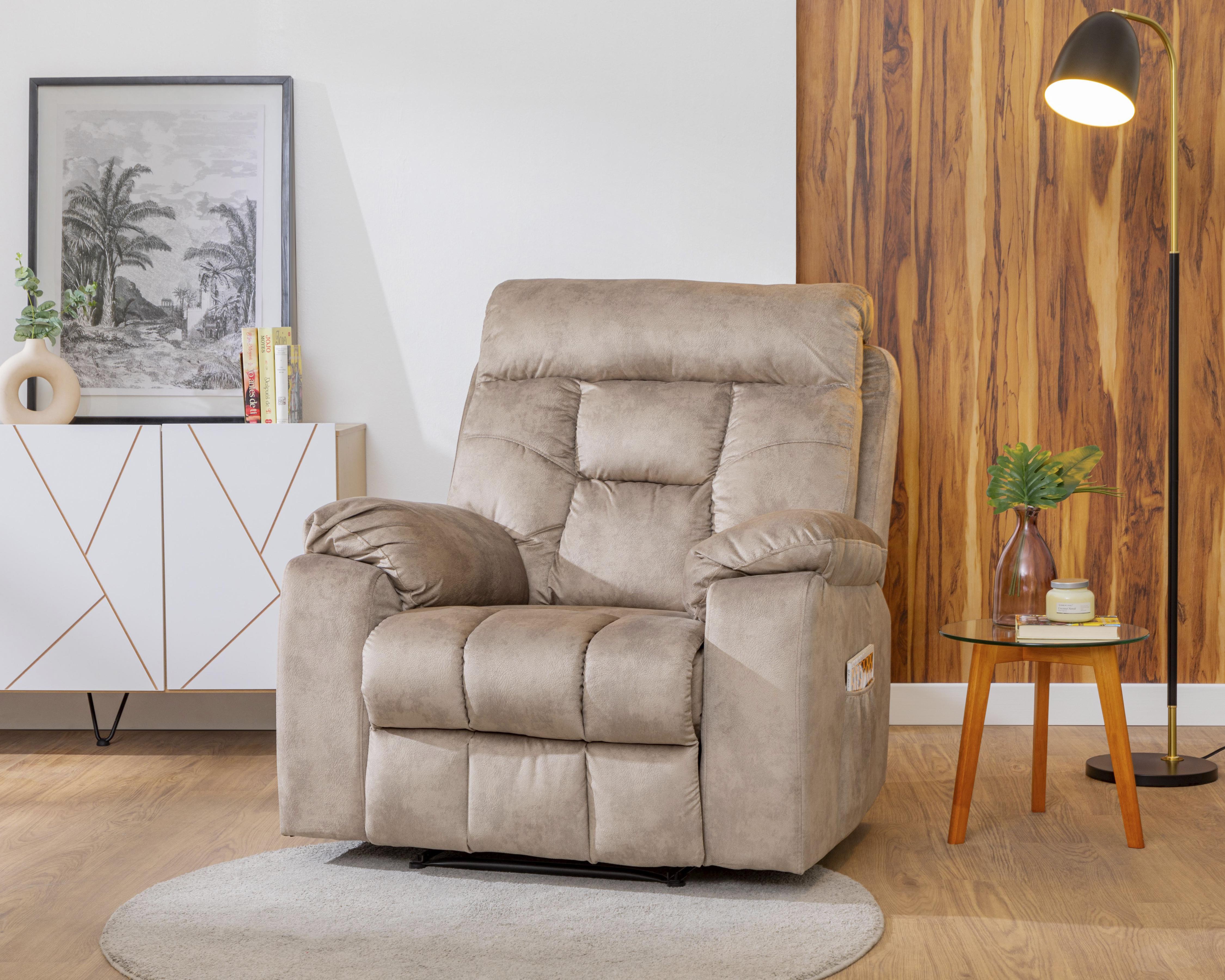 Sillón Reclinable Brock Café