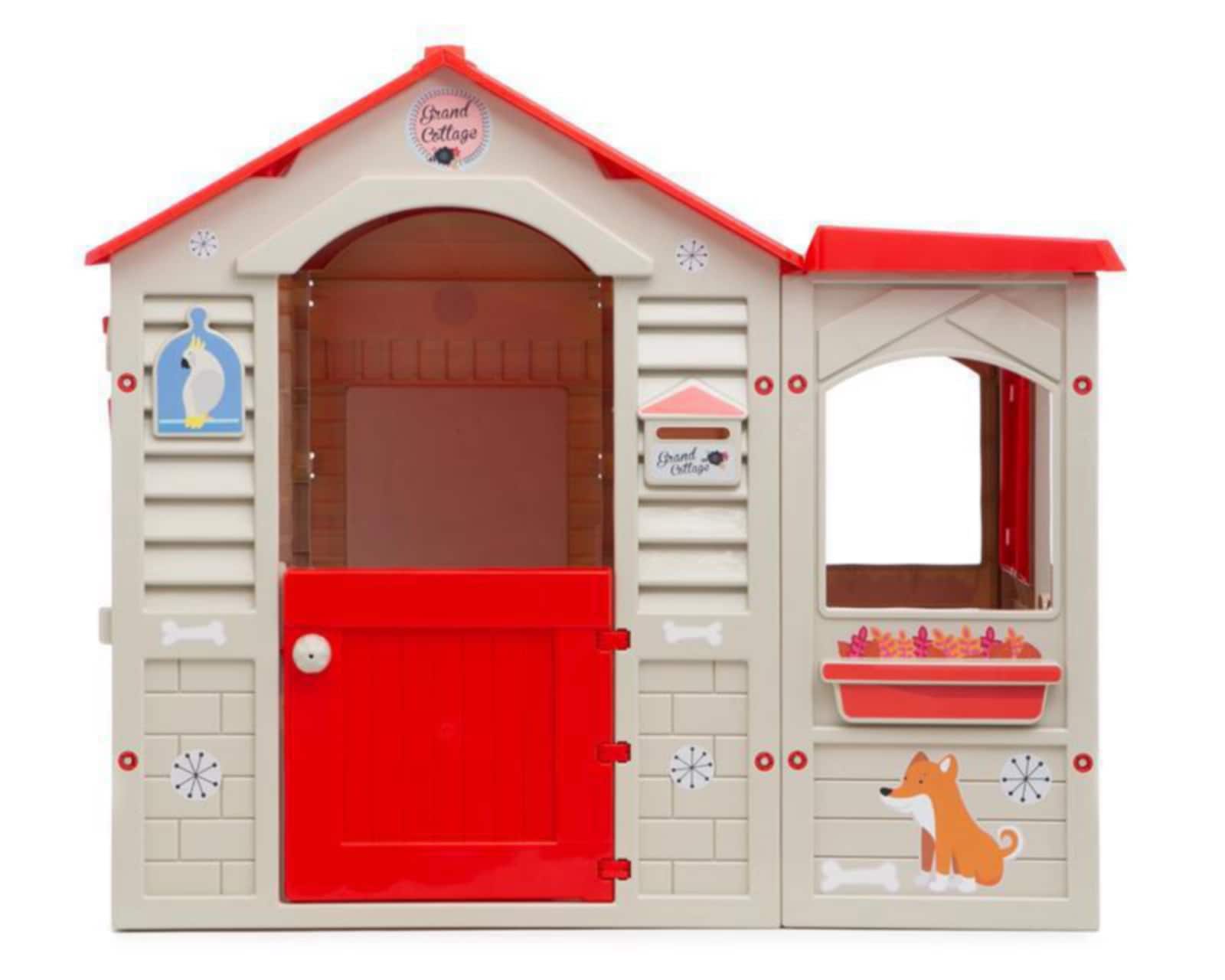 Casita de Juego Chicos Beige/Roja