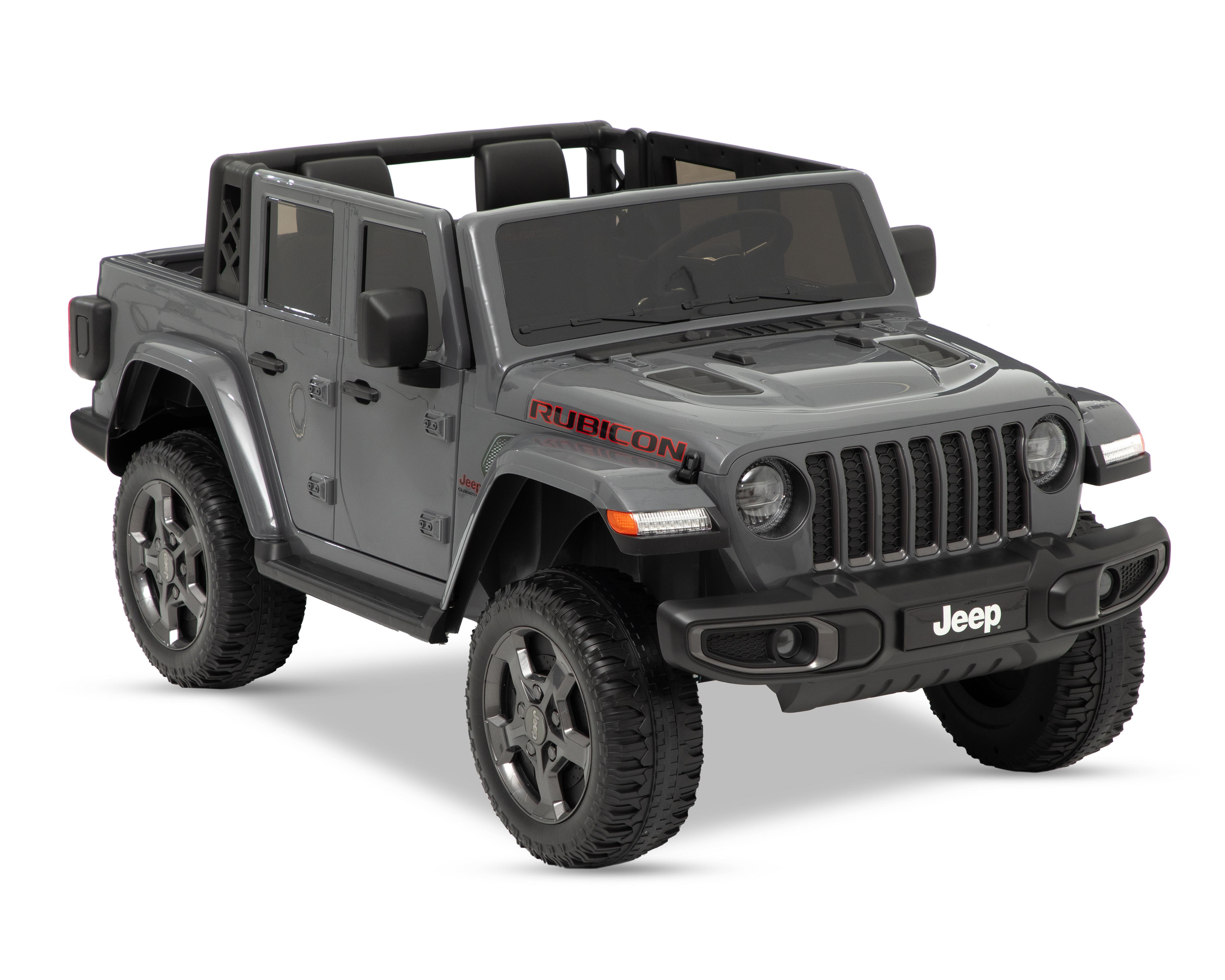 Montable Eléctrico Ironmax Jeep Gladiator Rubicon Gris