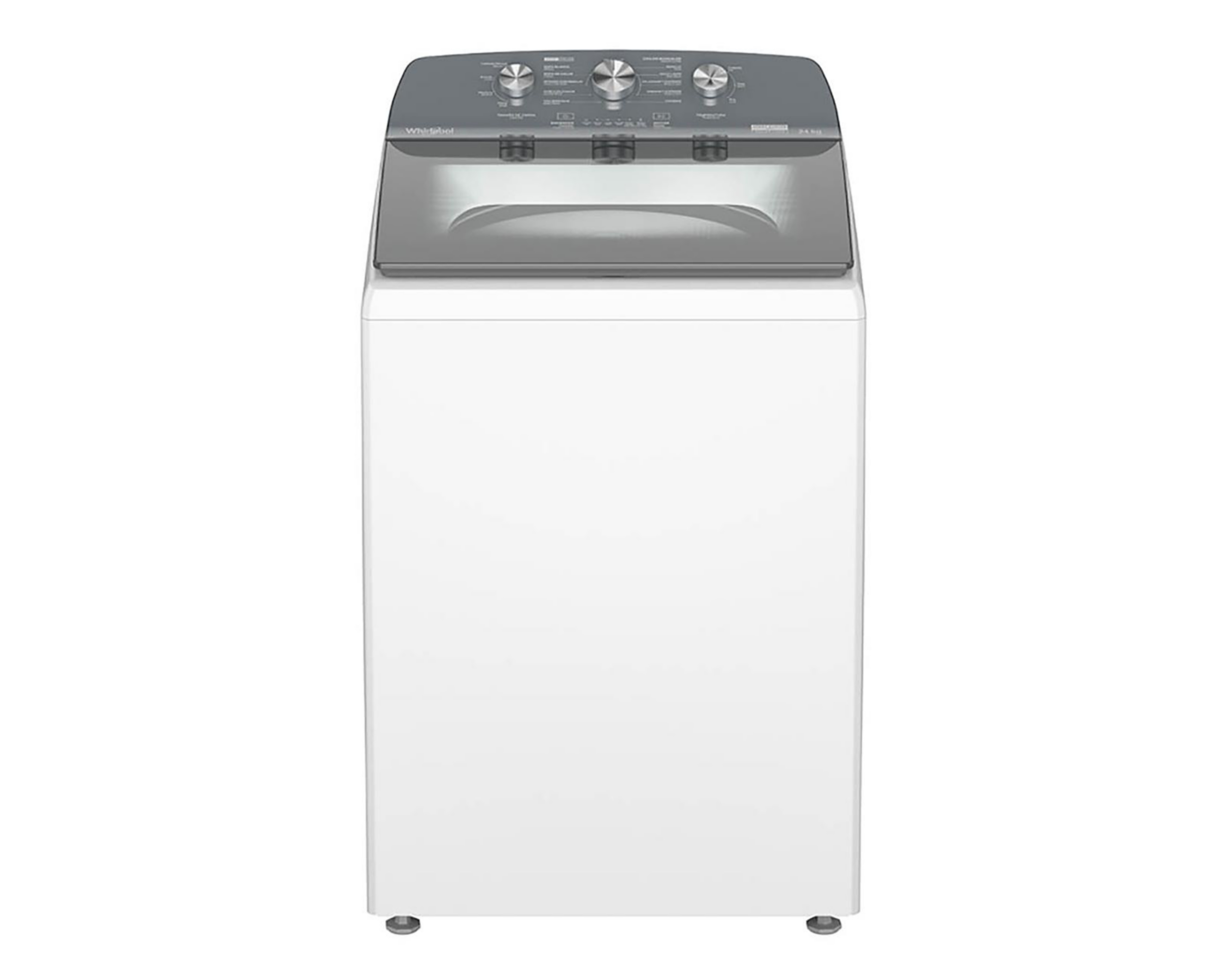 Lavadora Whirlpool Automática 8MWTW2423WPM 24 kg Blanca