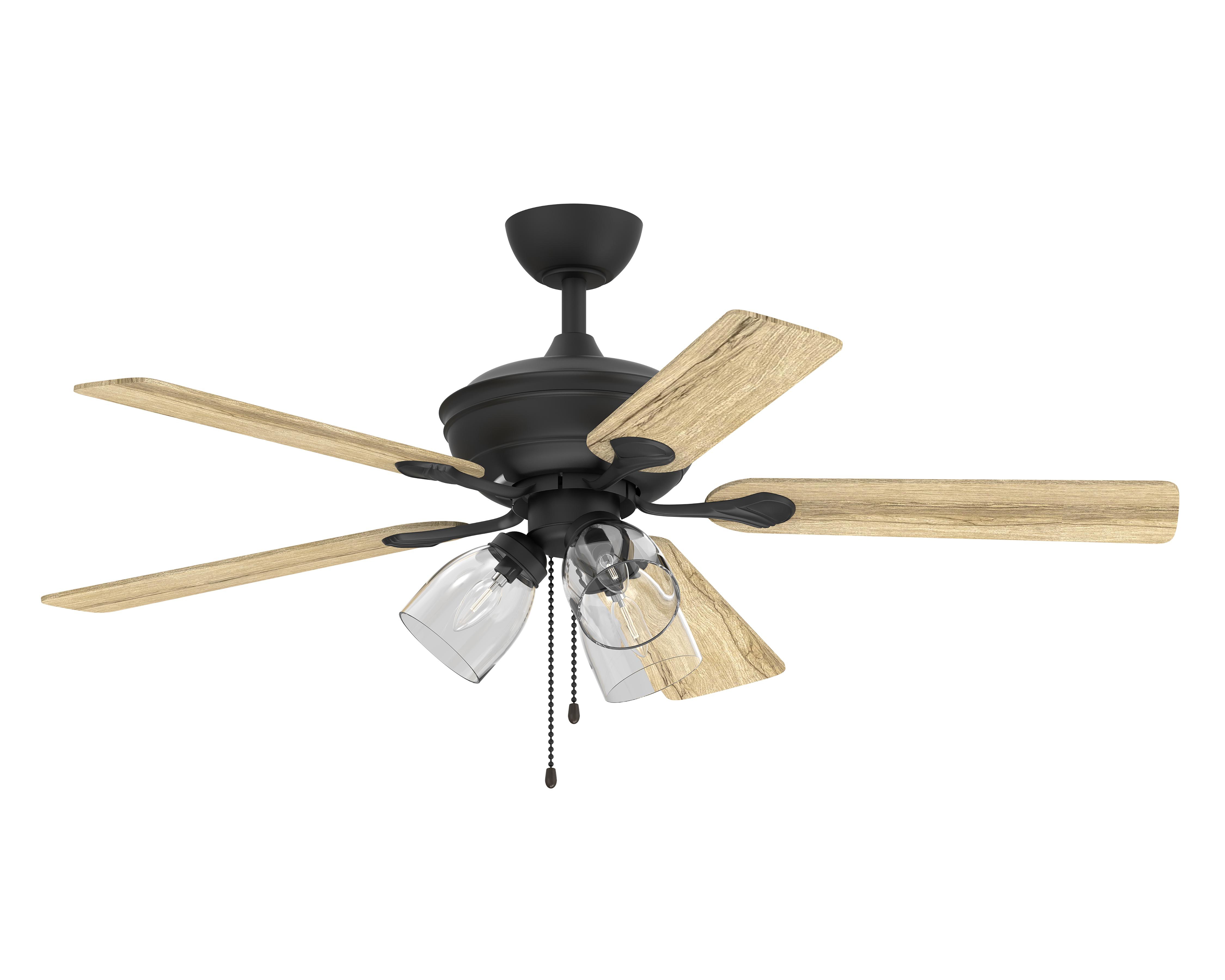 Ventilador de Techo con Lámpara Starhaus 52 Pulgadas
