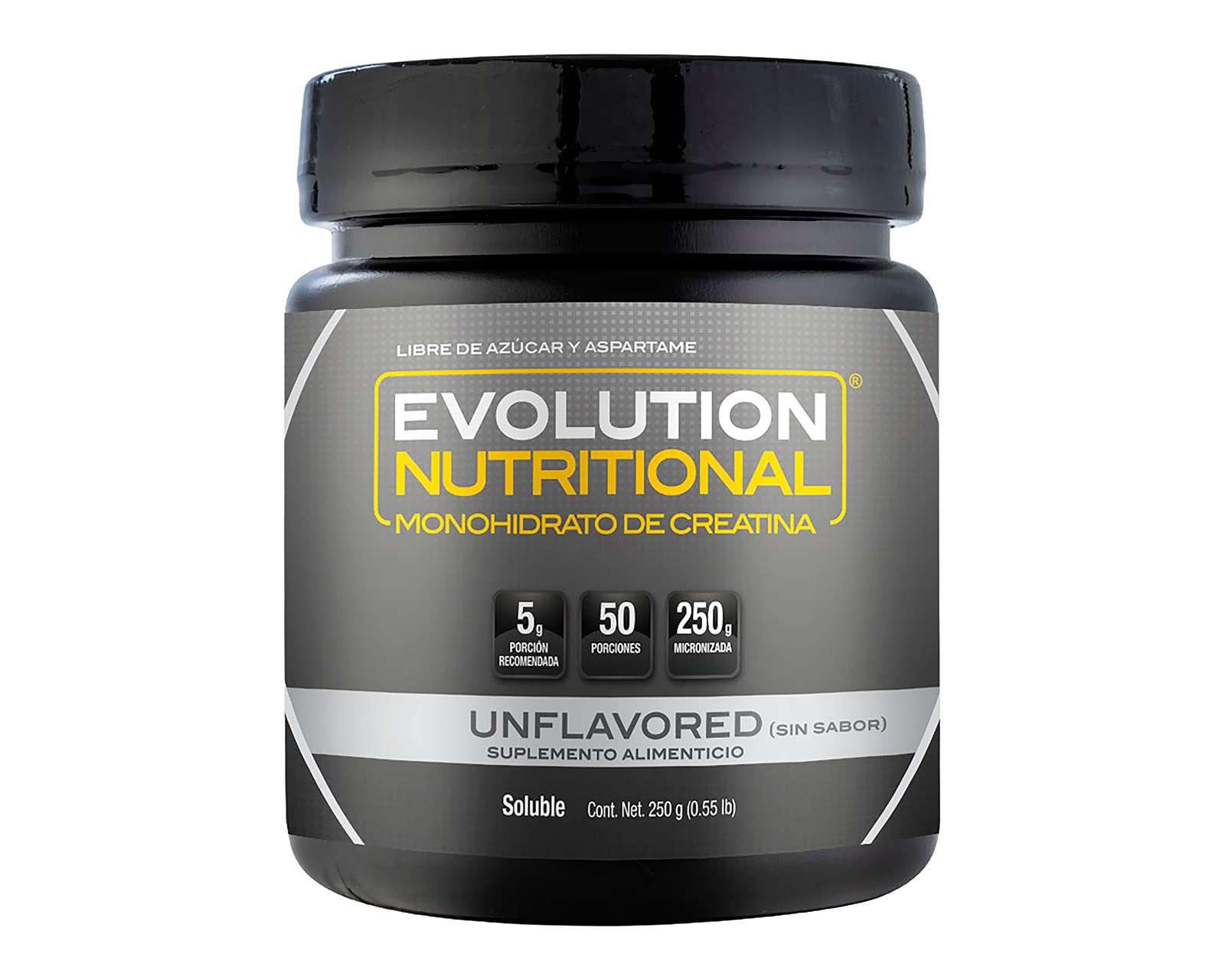 Suplemento Alimenticio Evolution Monohidrato de Creatina 250 g
