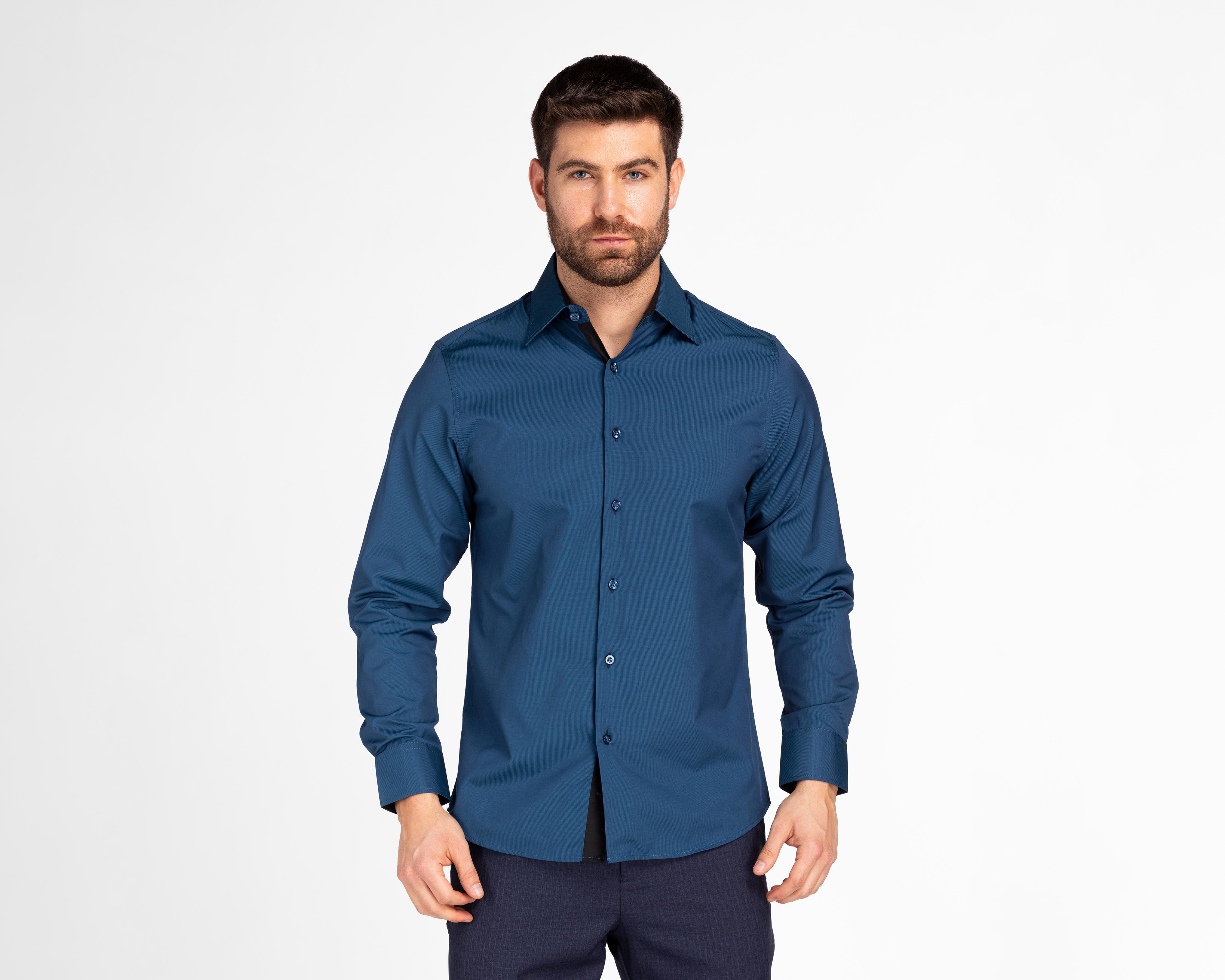 Camisa Casual Wall Street Extra Slim Fit