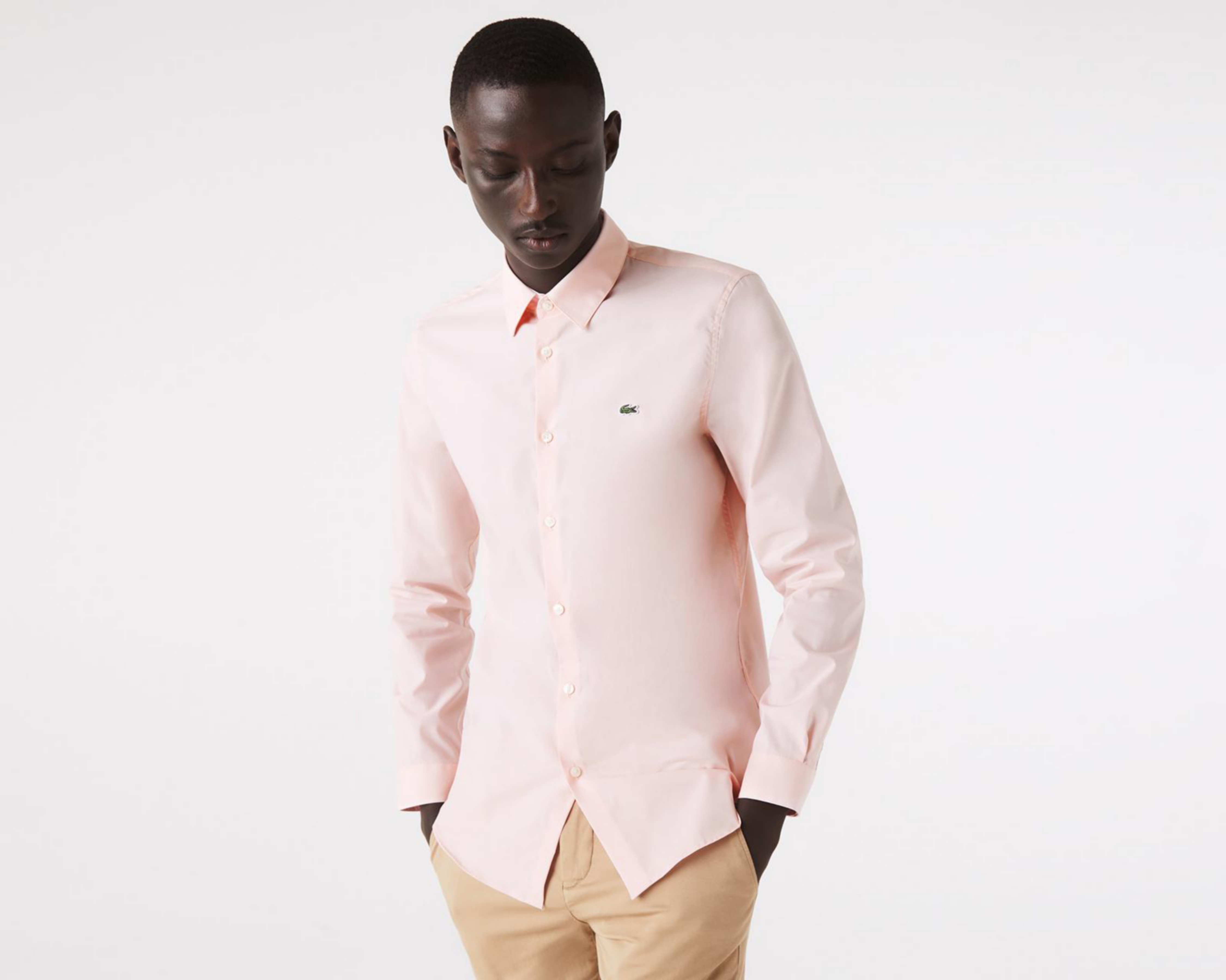 Camisa Casual Lacoste Slim Fit Lisa