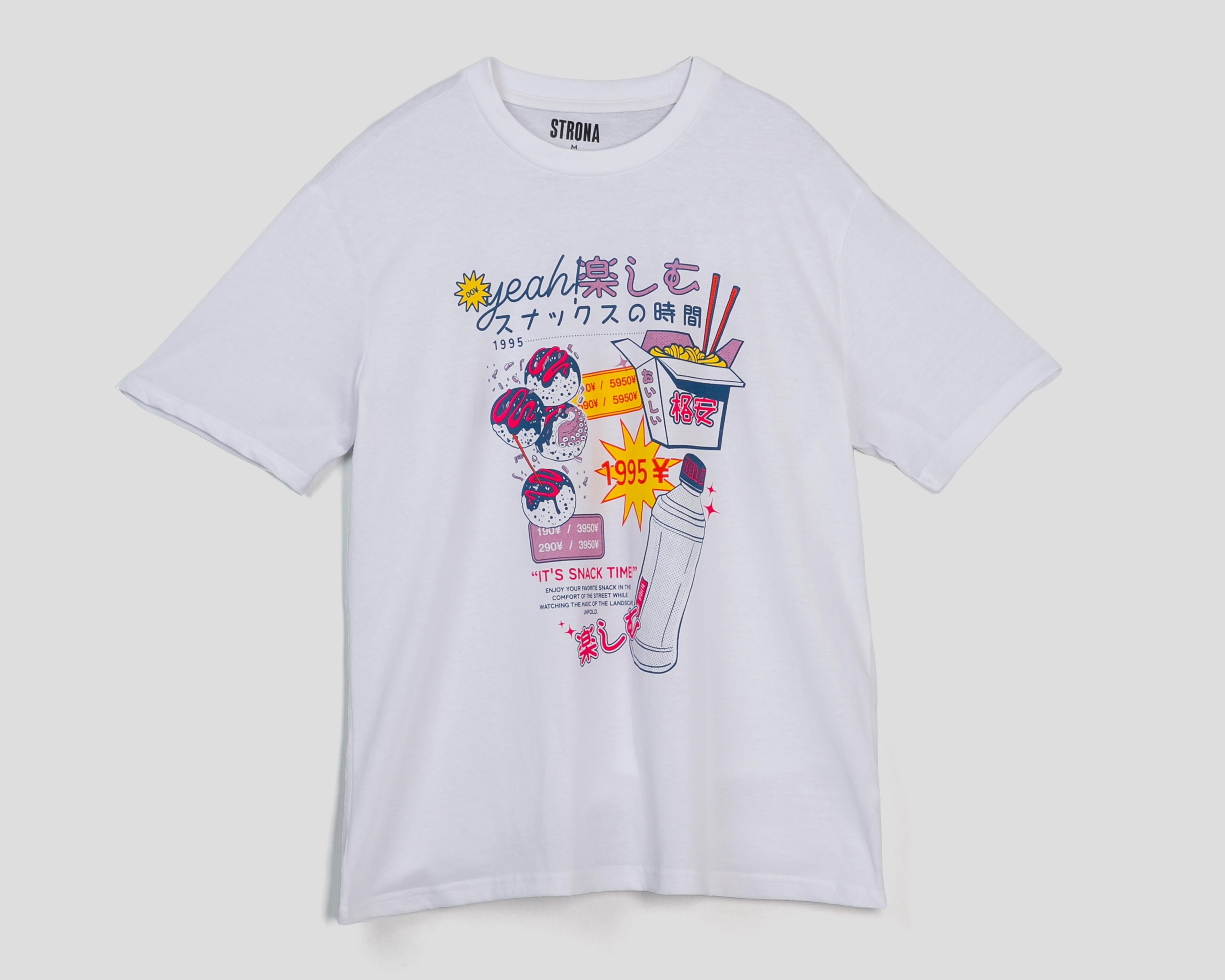 Playera Strona Cuello redondo