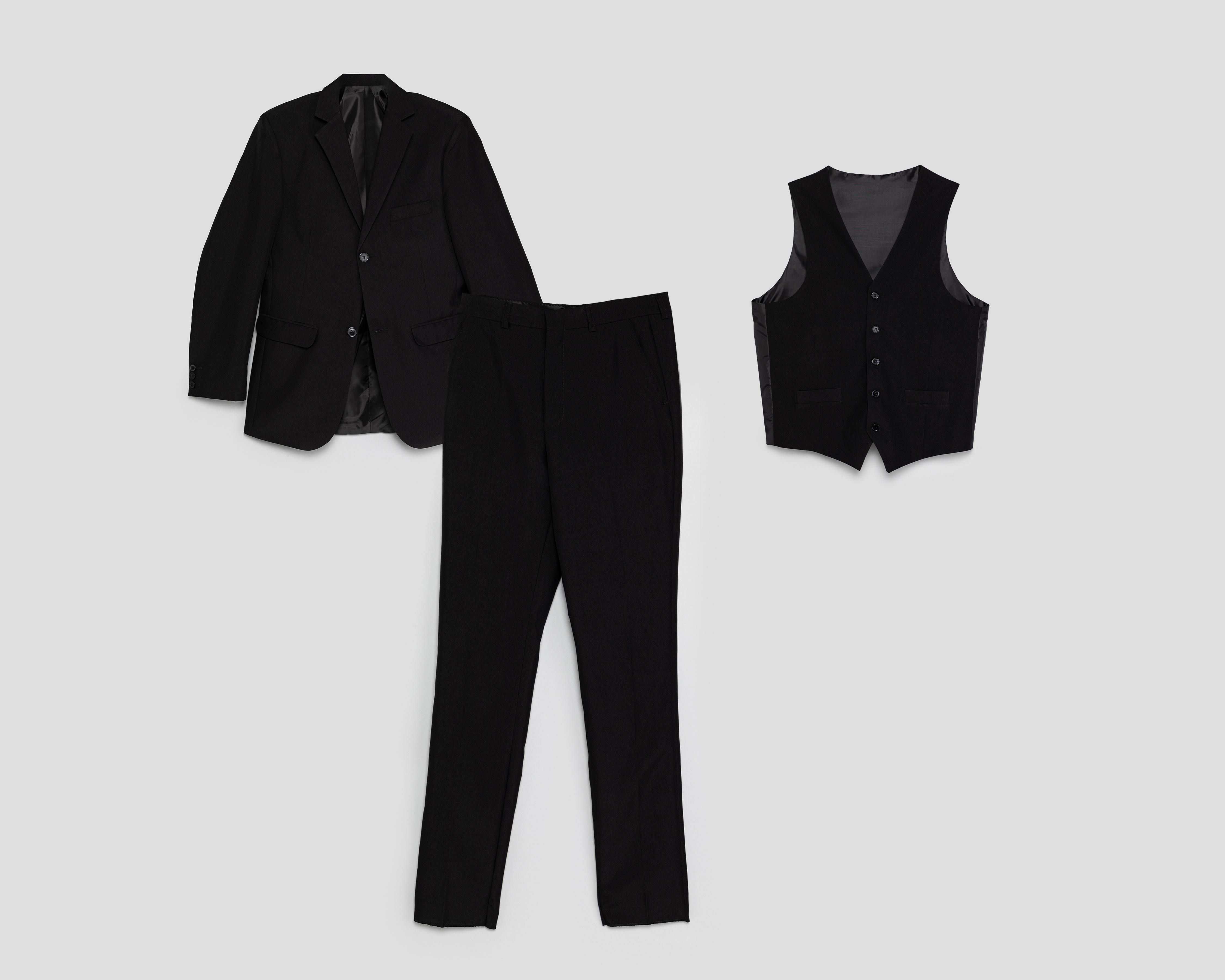 Traje de Vestir Wall Street Regular para Hombre