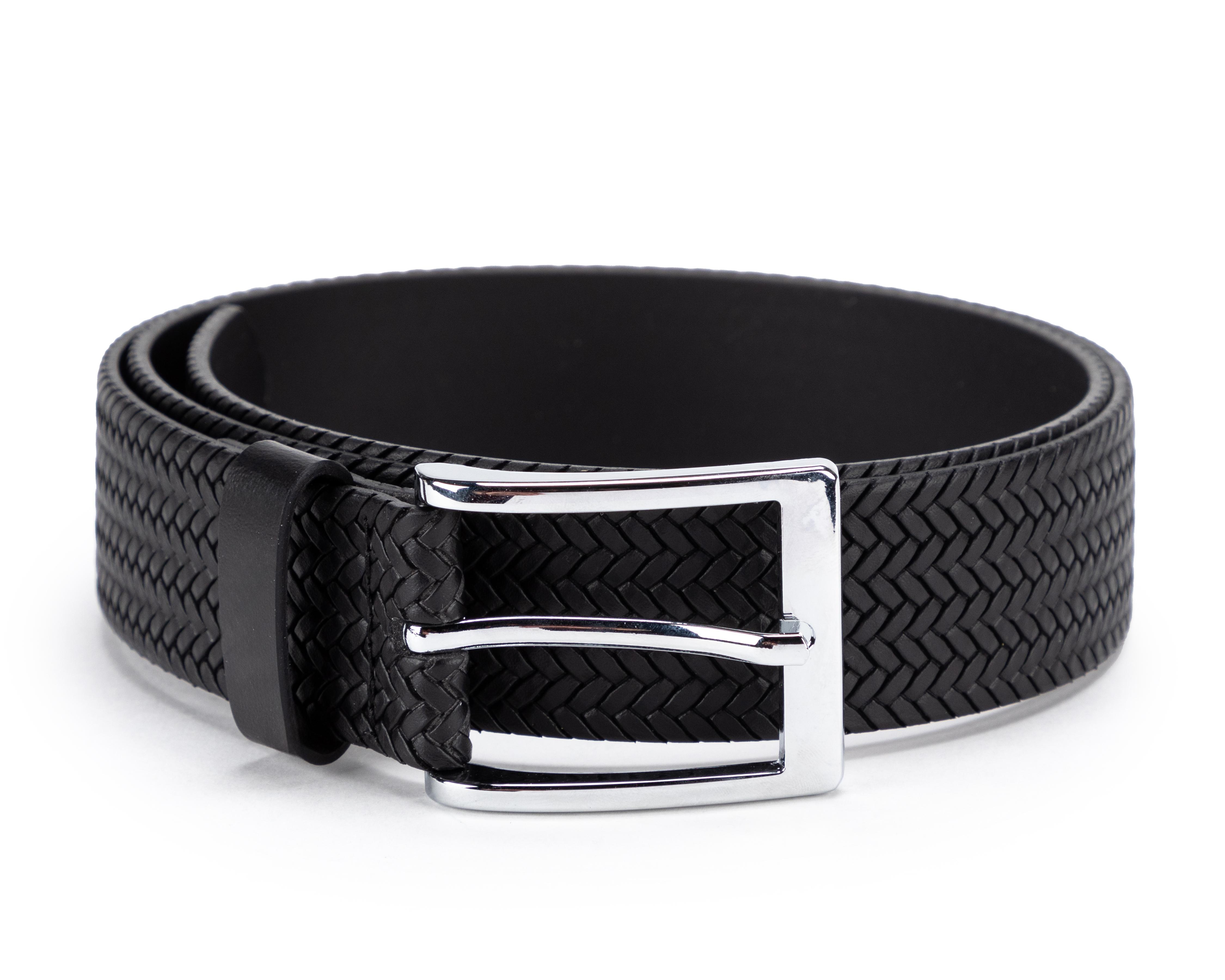 Cinturón de Piel para Hombre Freedom Negro
