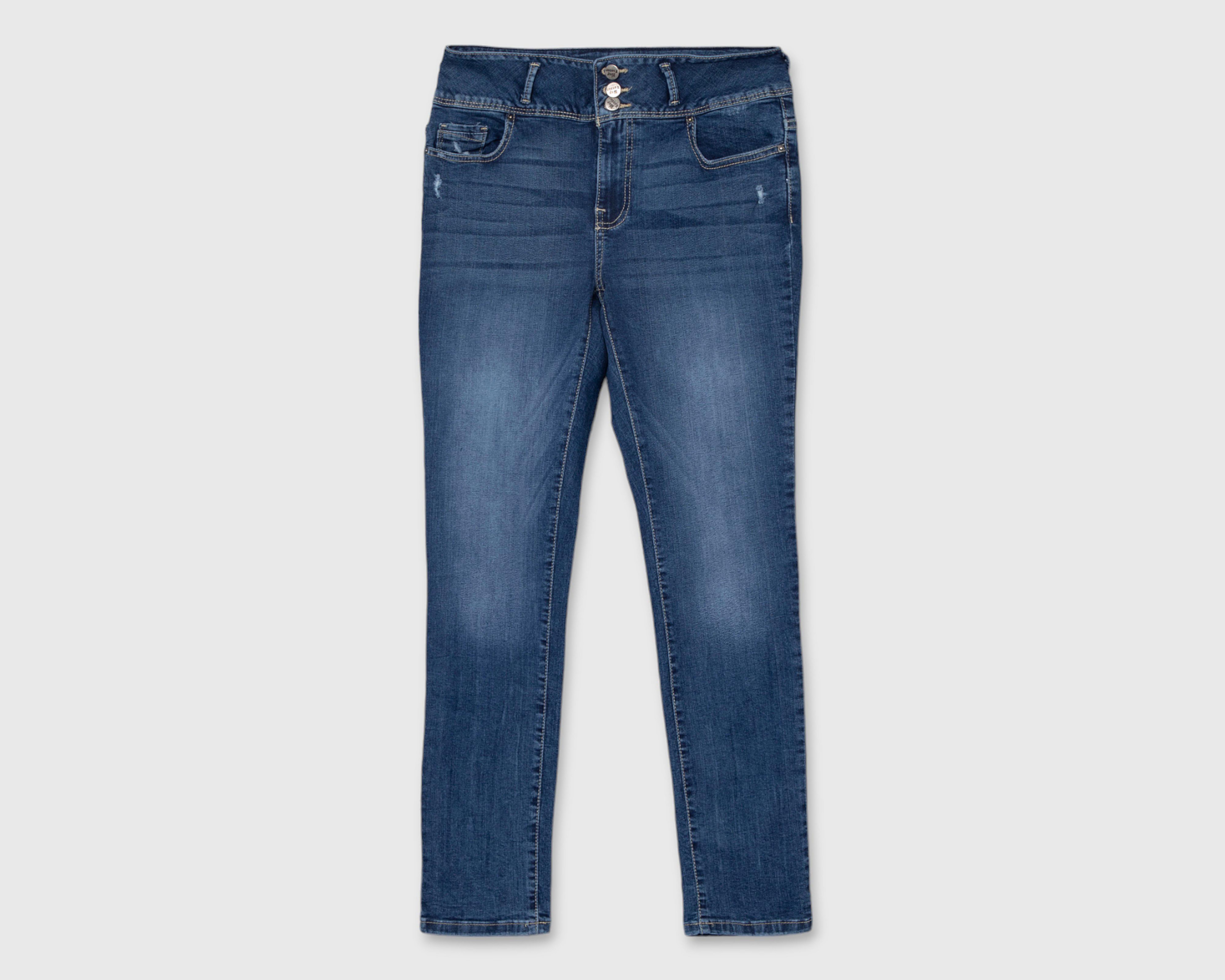 Jeans Recto Boy London para Mujer