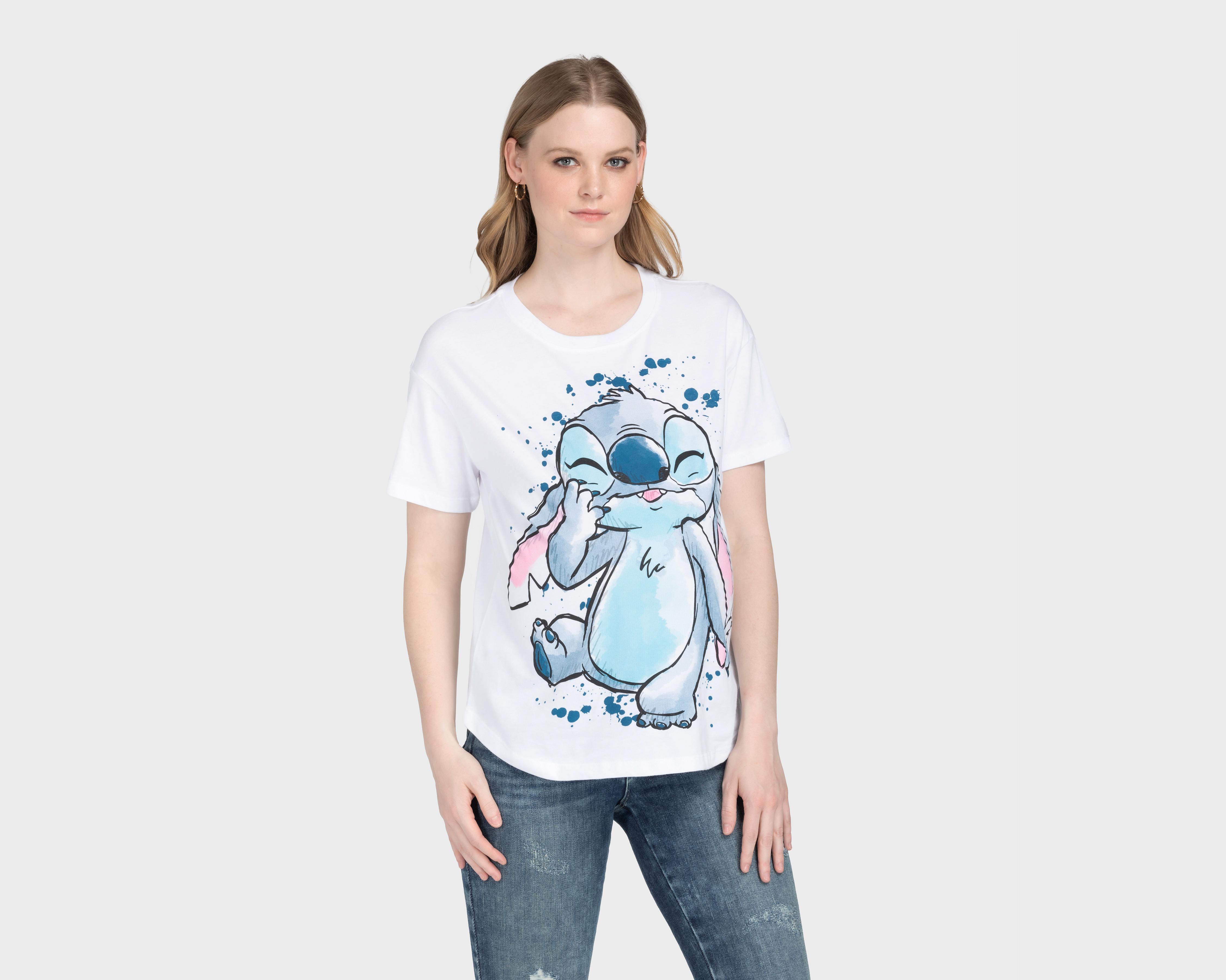 Playera de Maternidad Disney Lilo & Stitch Manga Corta