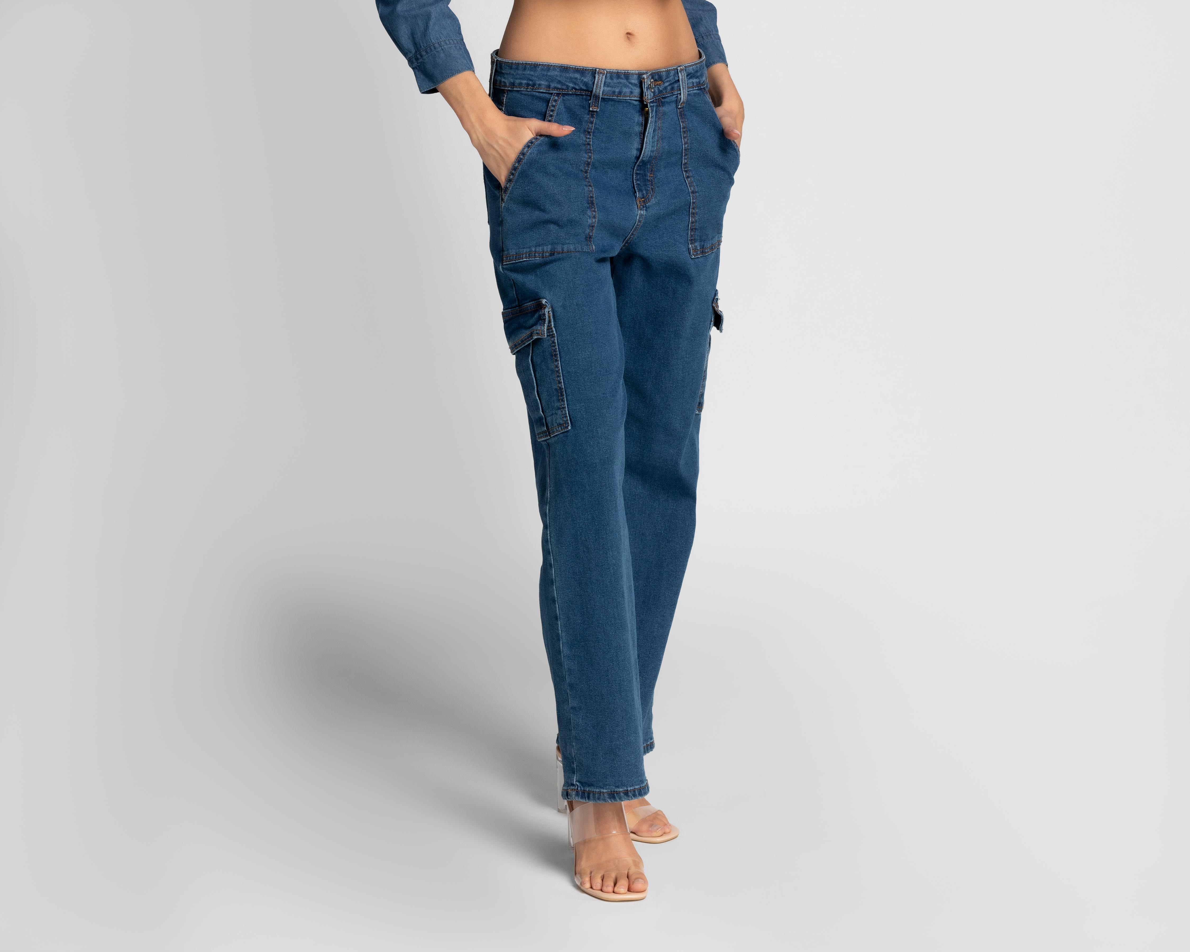 Jeans Recto Refill para Mujer