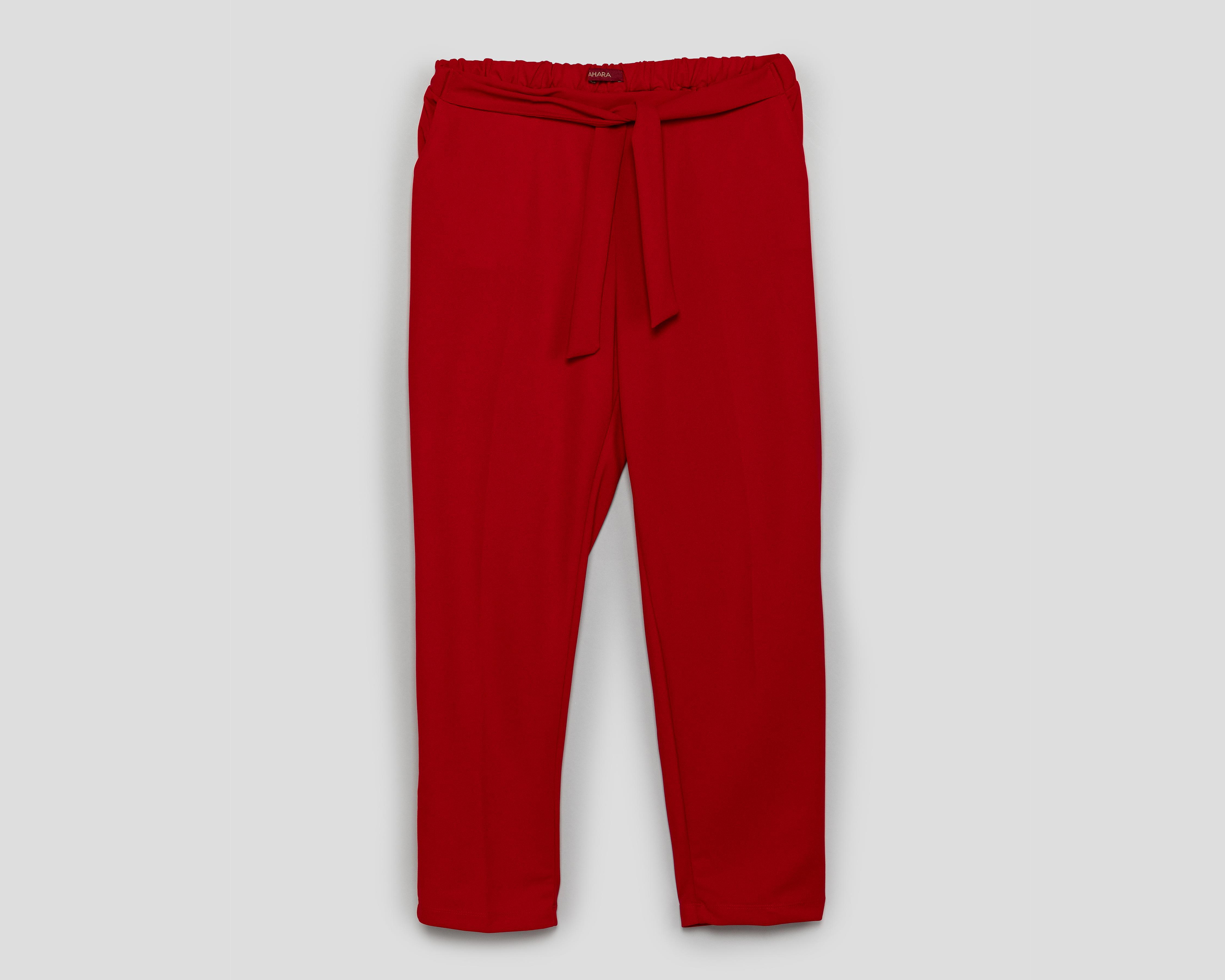 Pantalón de Vestir Sahara Rojo para Mujer