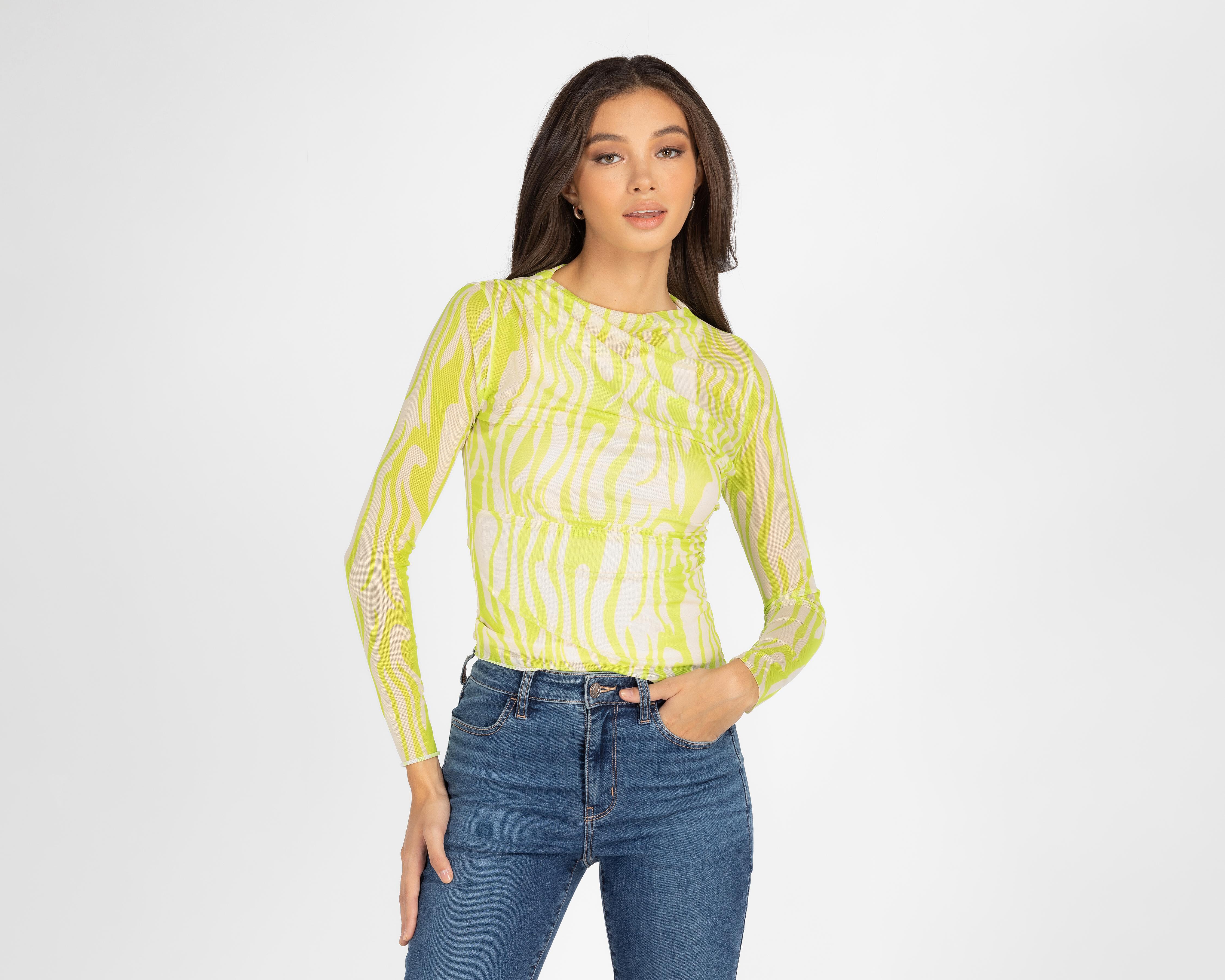 Blusa 18 Forever Estampada Manga Larga