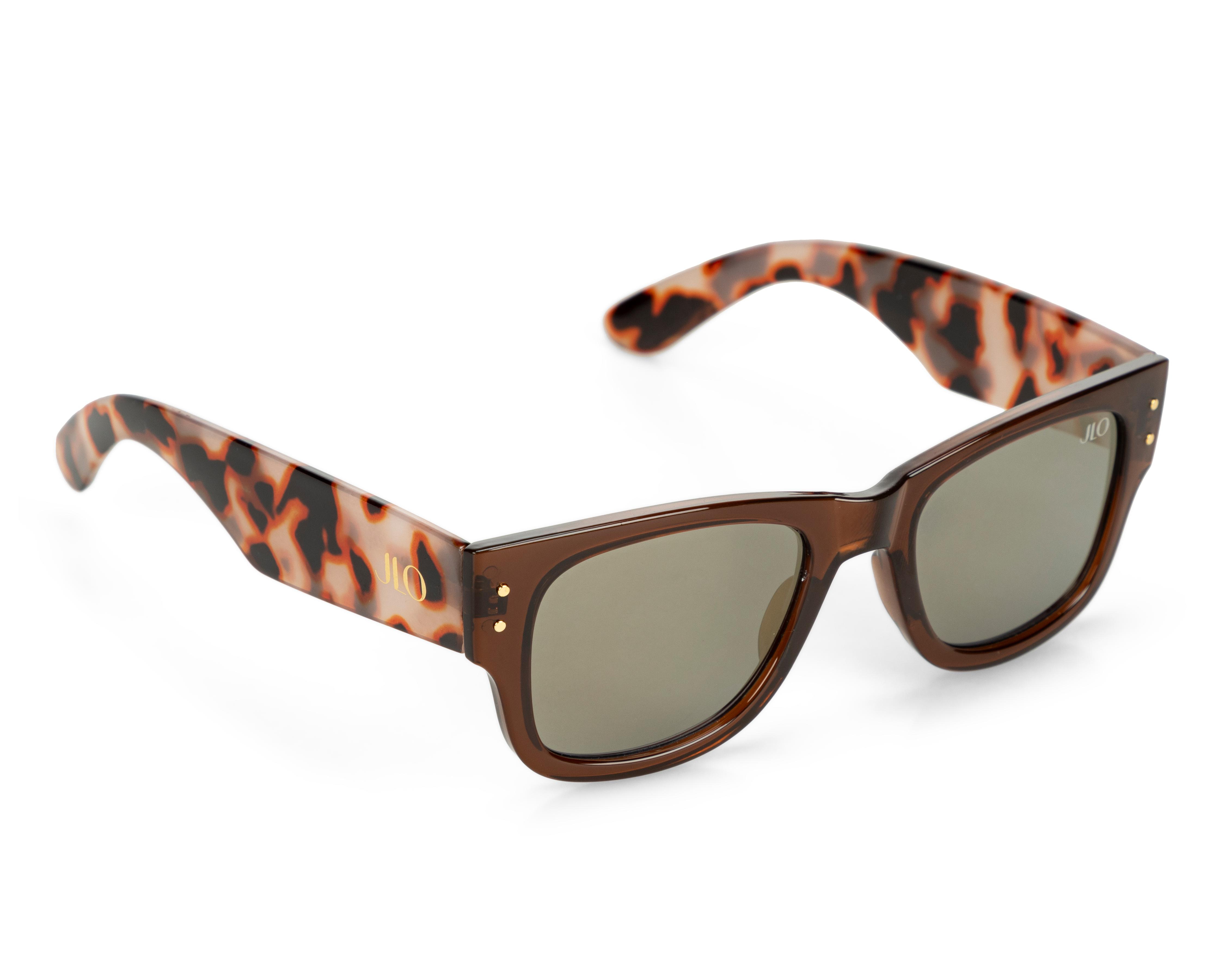Lentes de Sol para Mujer Jennifer Lopez Wayfarer Cafés