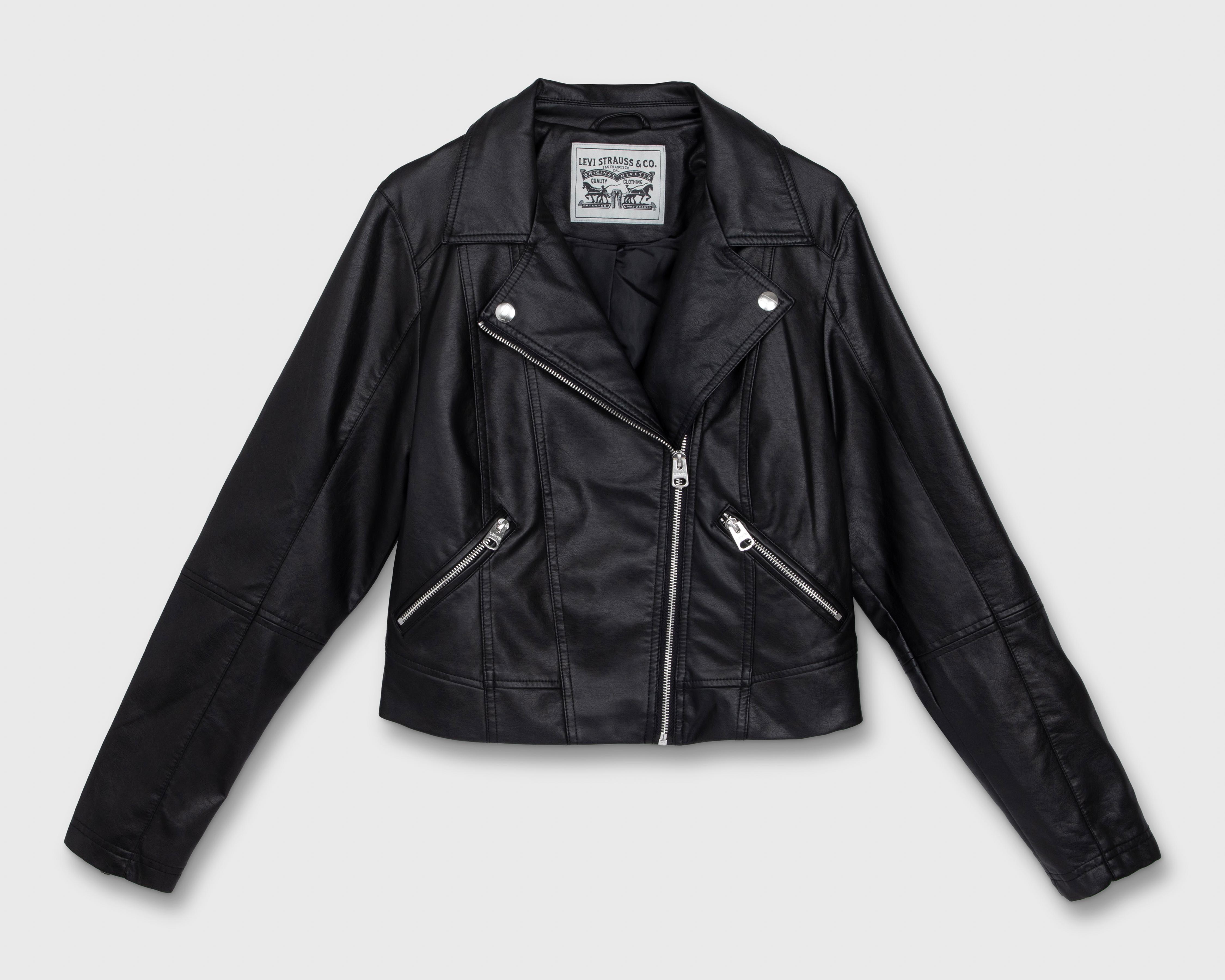 Chamarra Negra Levi's para Mujer