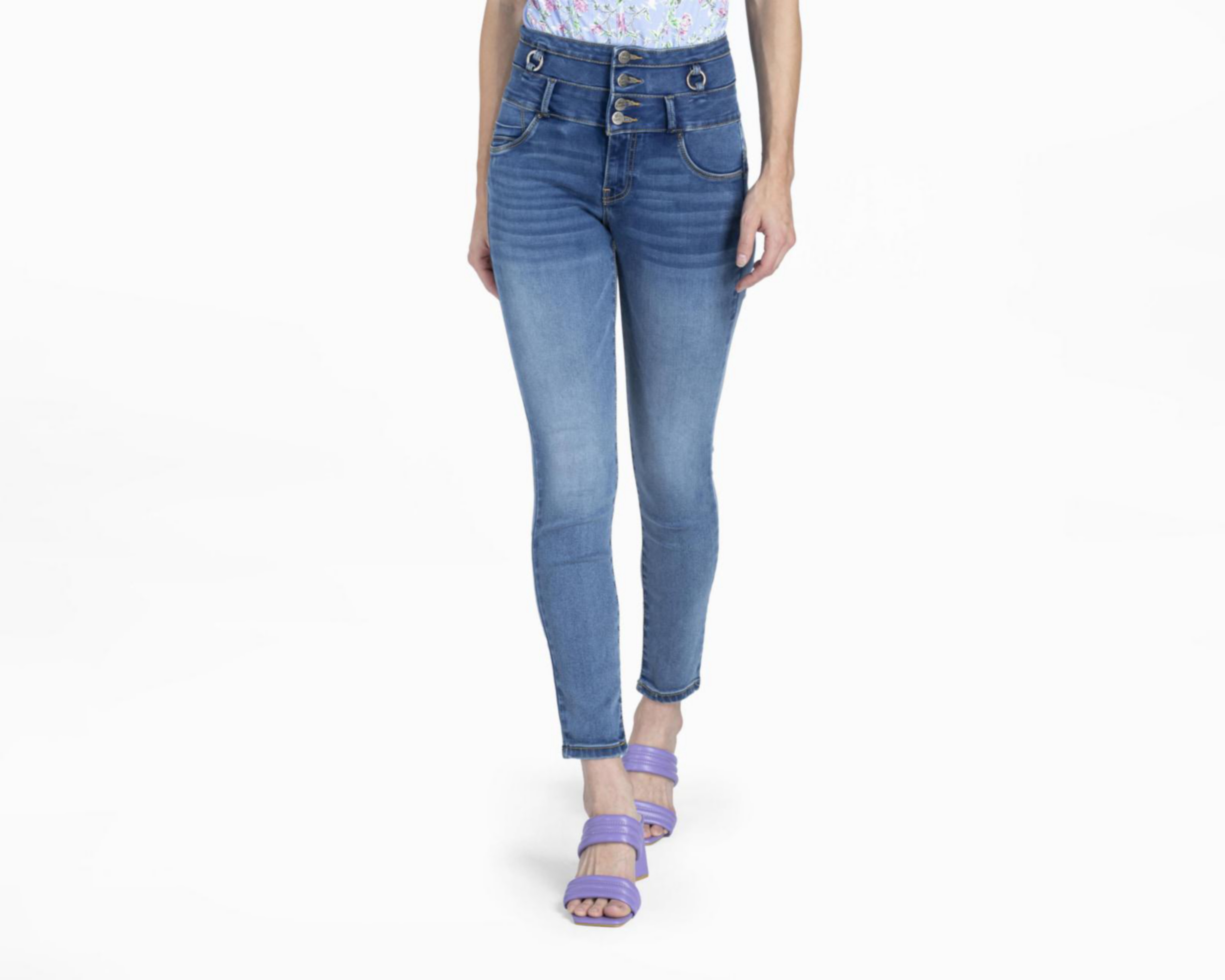 Jeans Rectos Boy London para Mujer