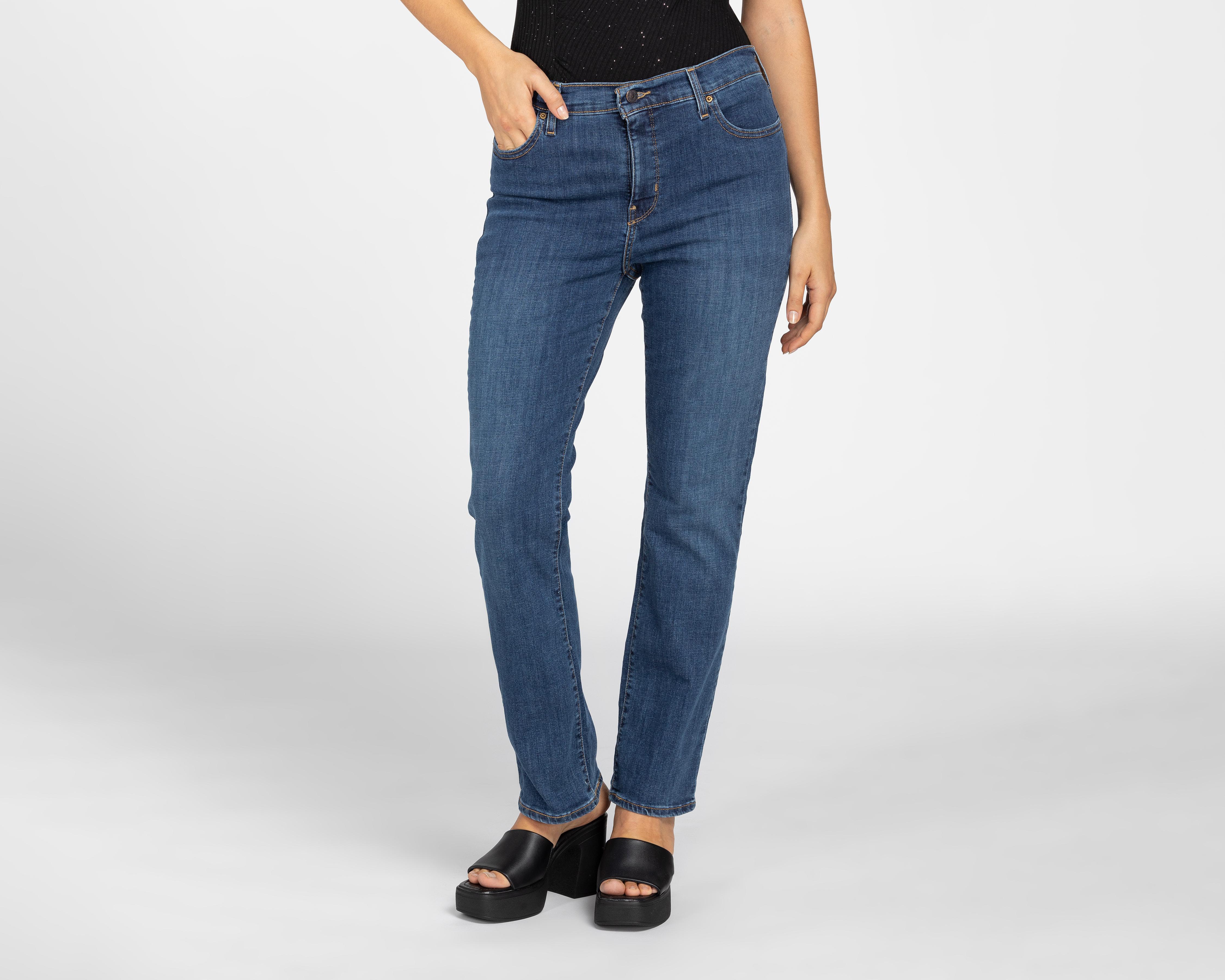 Jeans Levi's Straight Fit Deslavados