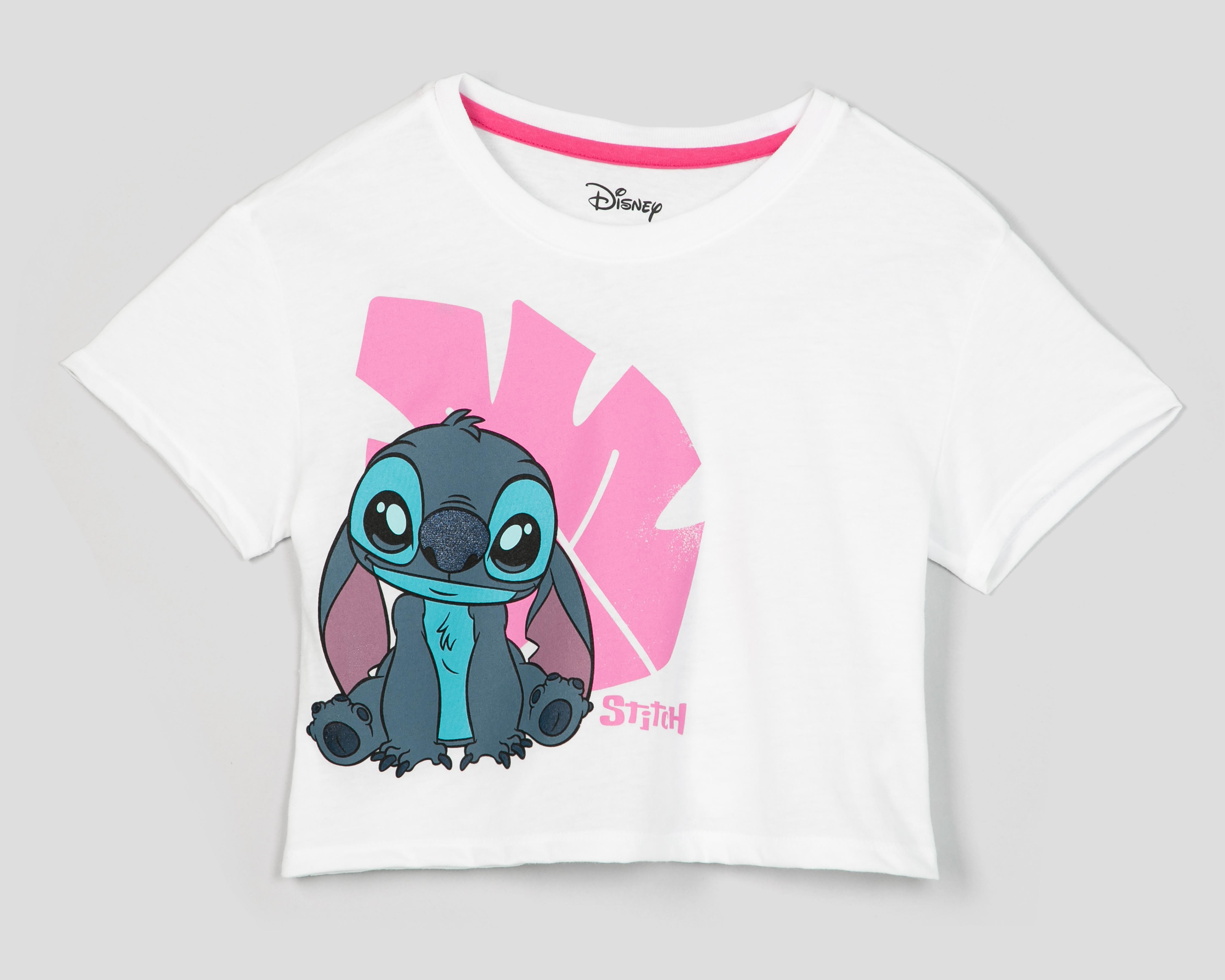 Playera Stitch Disney para Niña