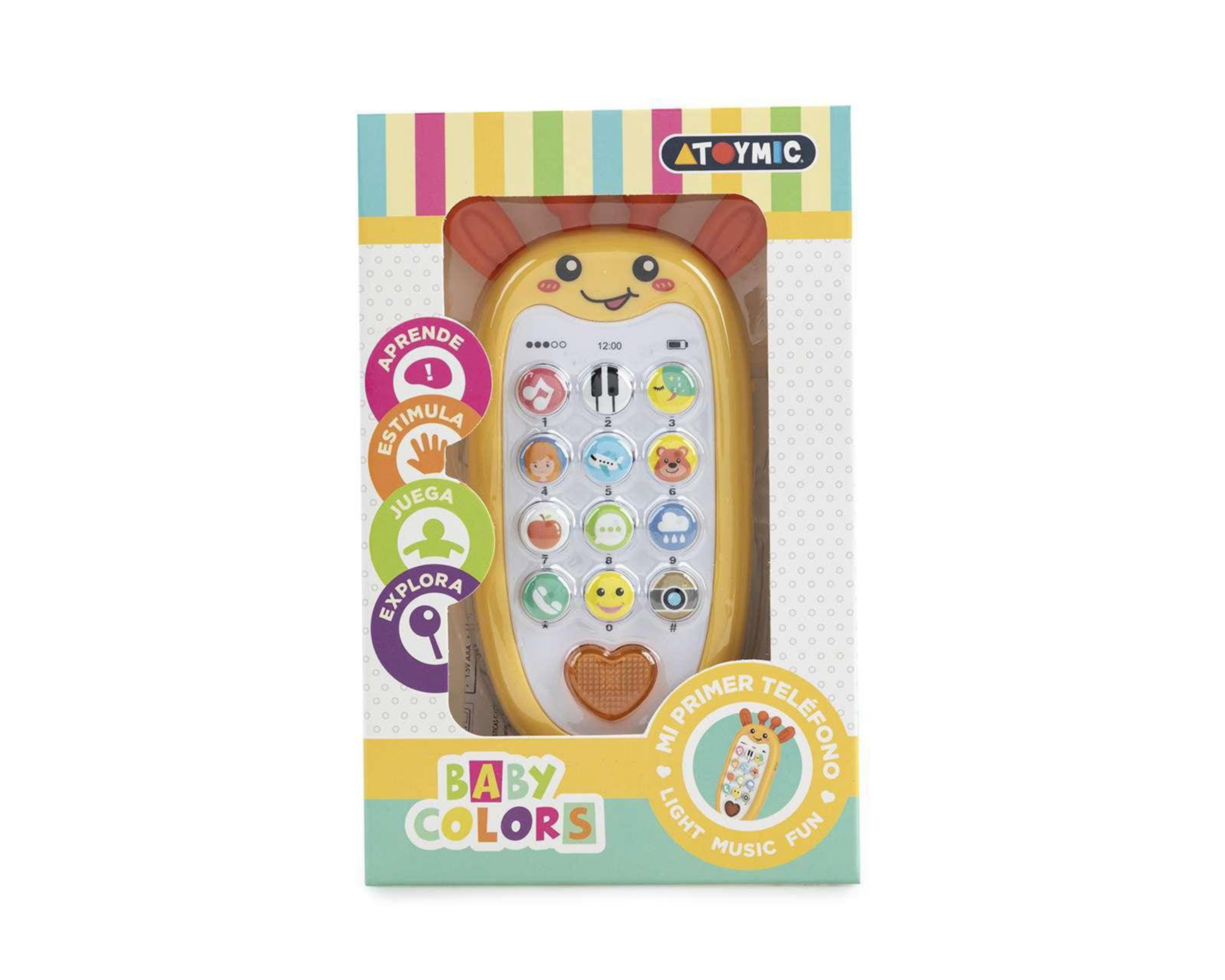 Teléfono Baby Colors con Sonidos