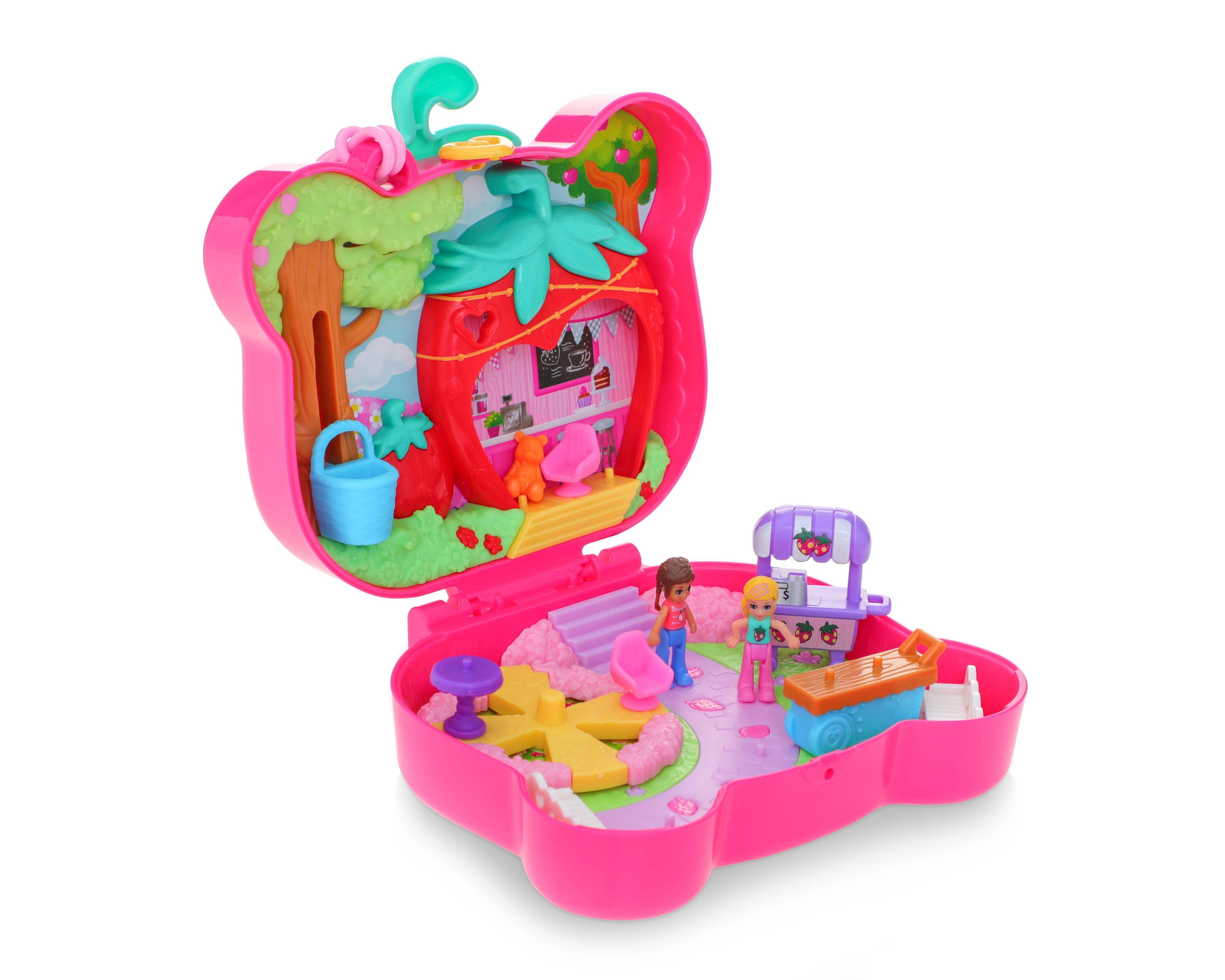 Estuche de Osito de Fresa Polly Pocket