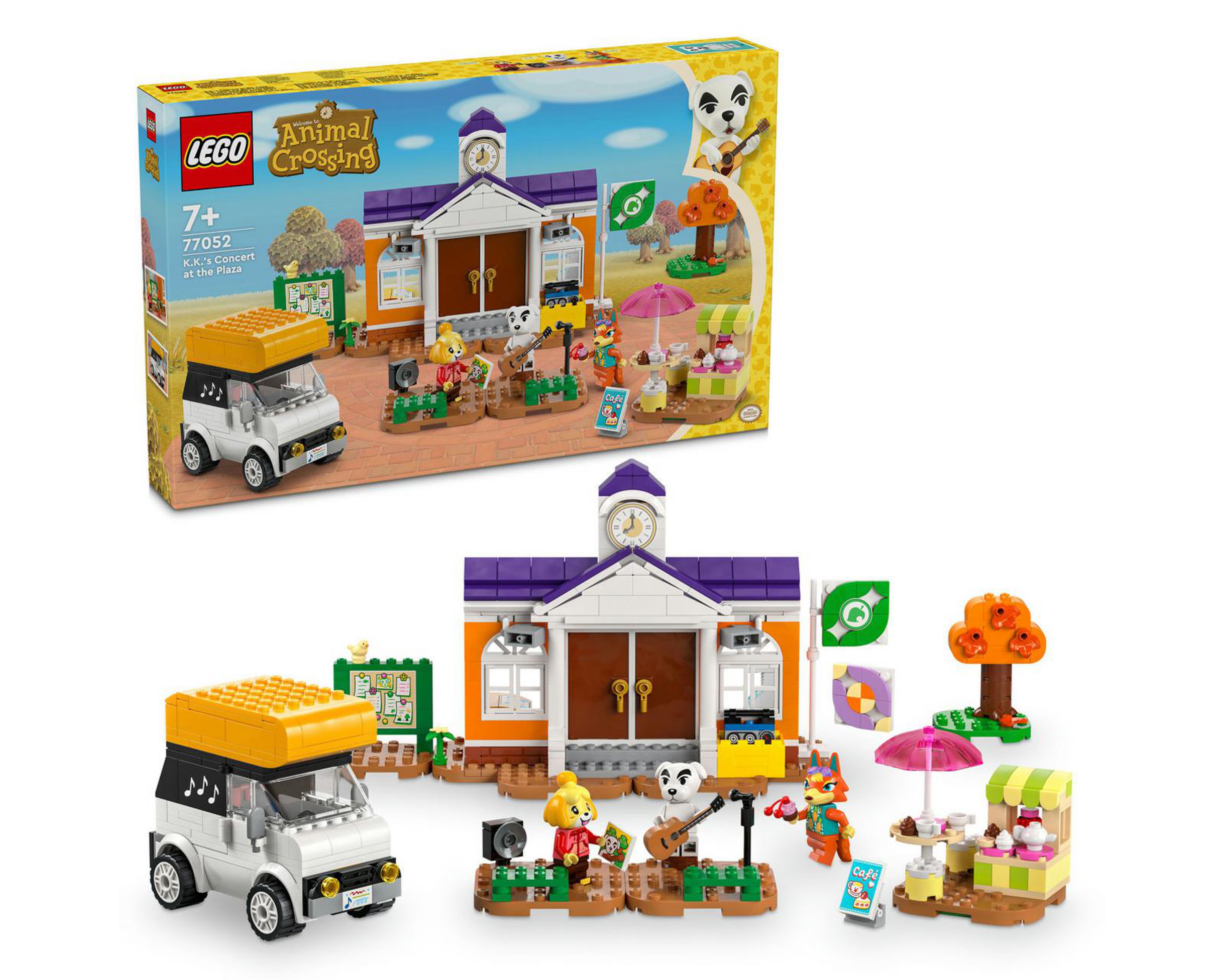 LEGO Animal Crossing Concierto de KK en la Plaza