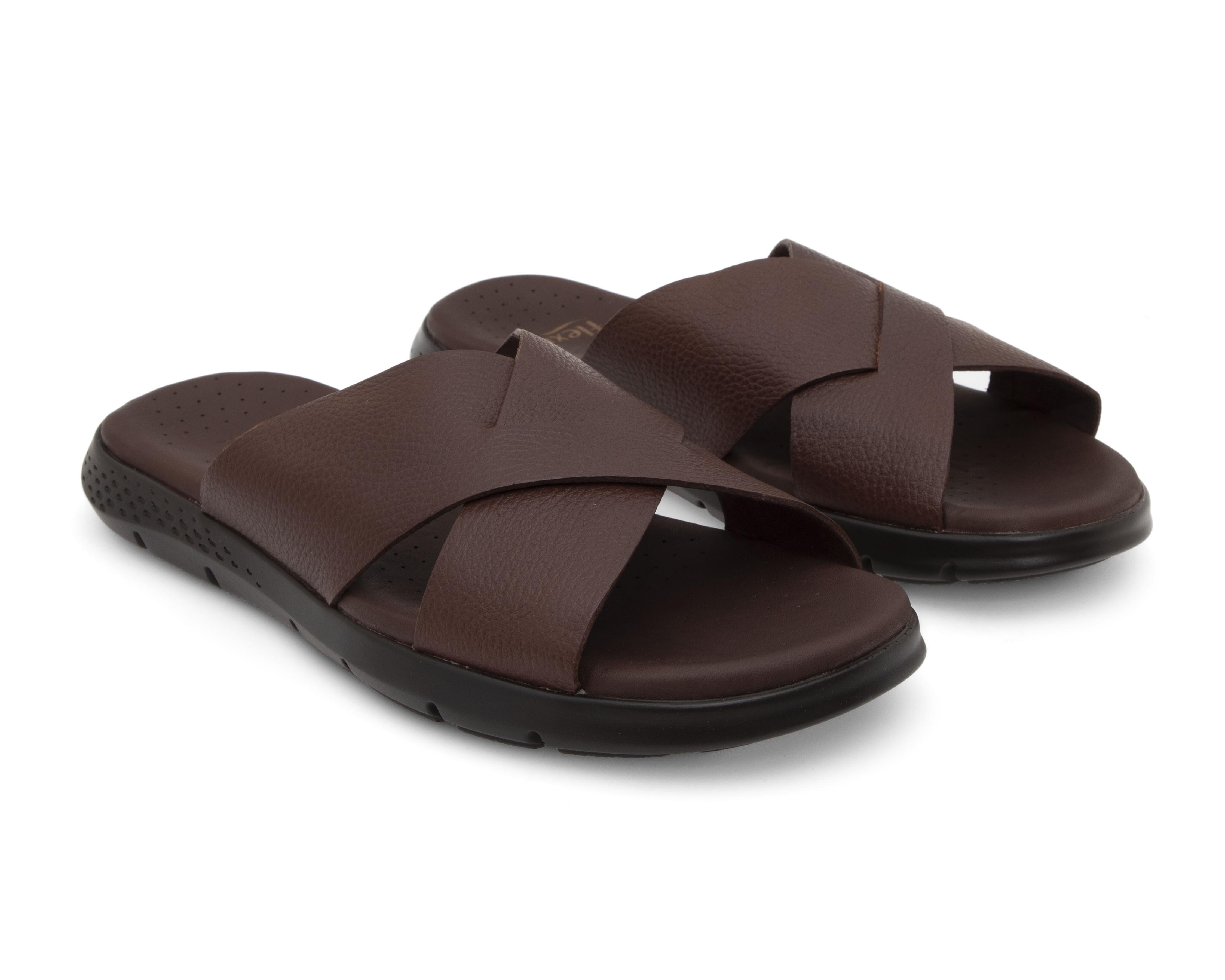 Sandalias Casuales Flexi de Piel para Hombre