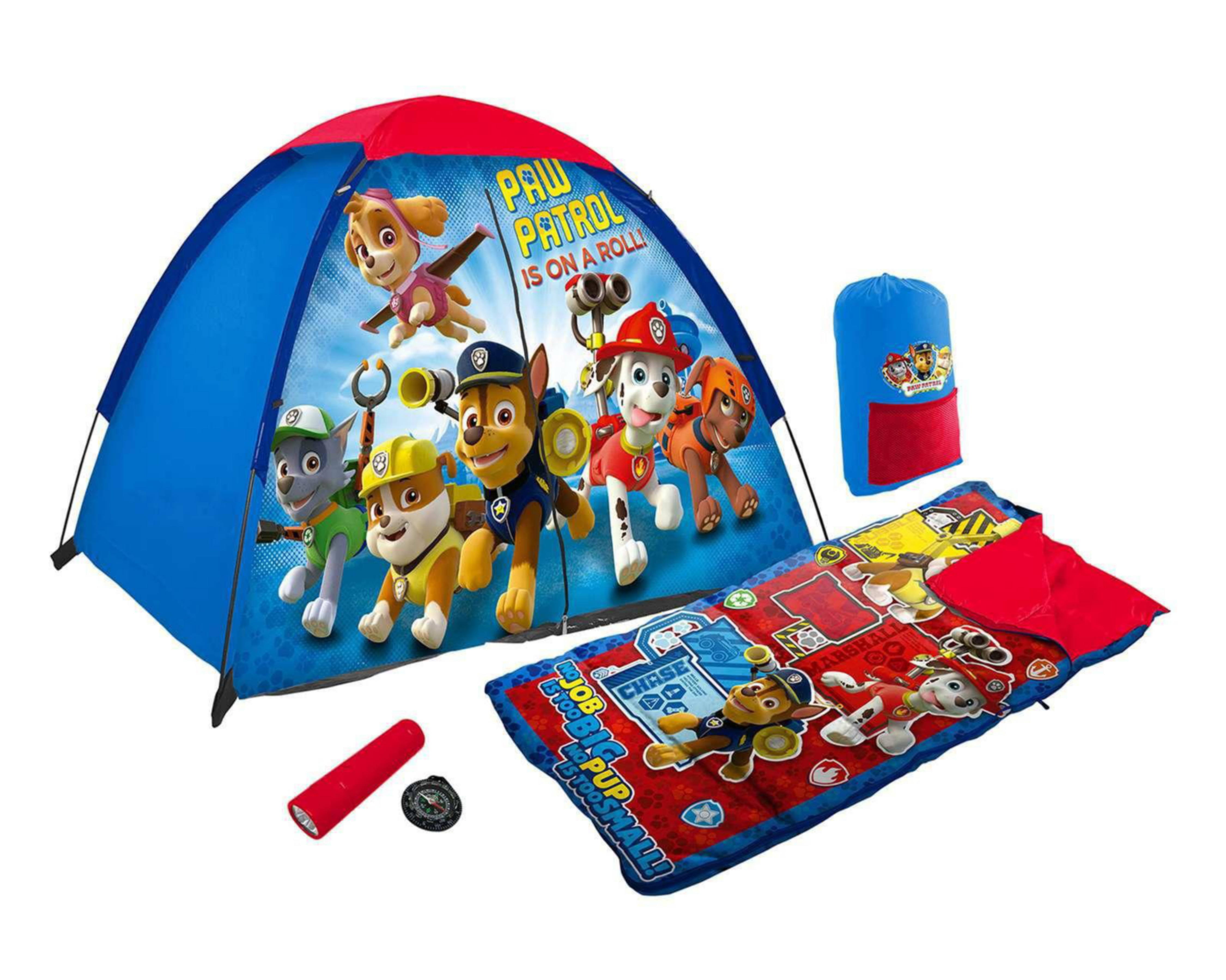 Escarpado colgar Abuelos visitantes Casa de Campaña con Accesorios Paw Patrol Apache Azul | Coppel