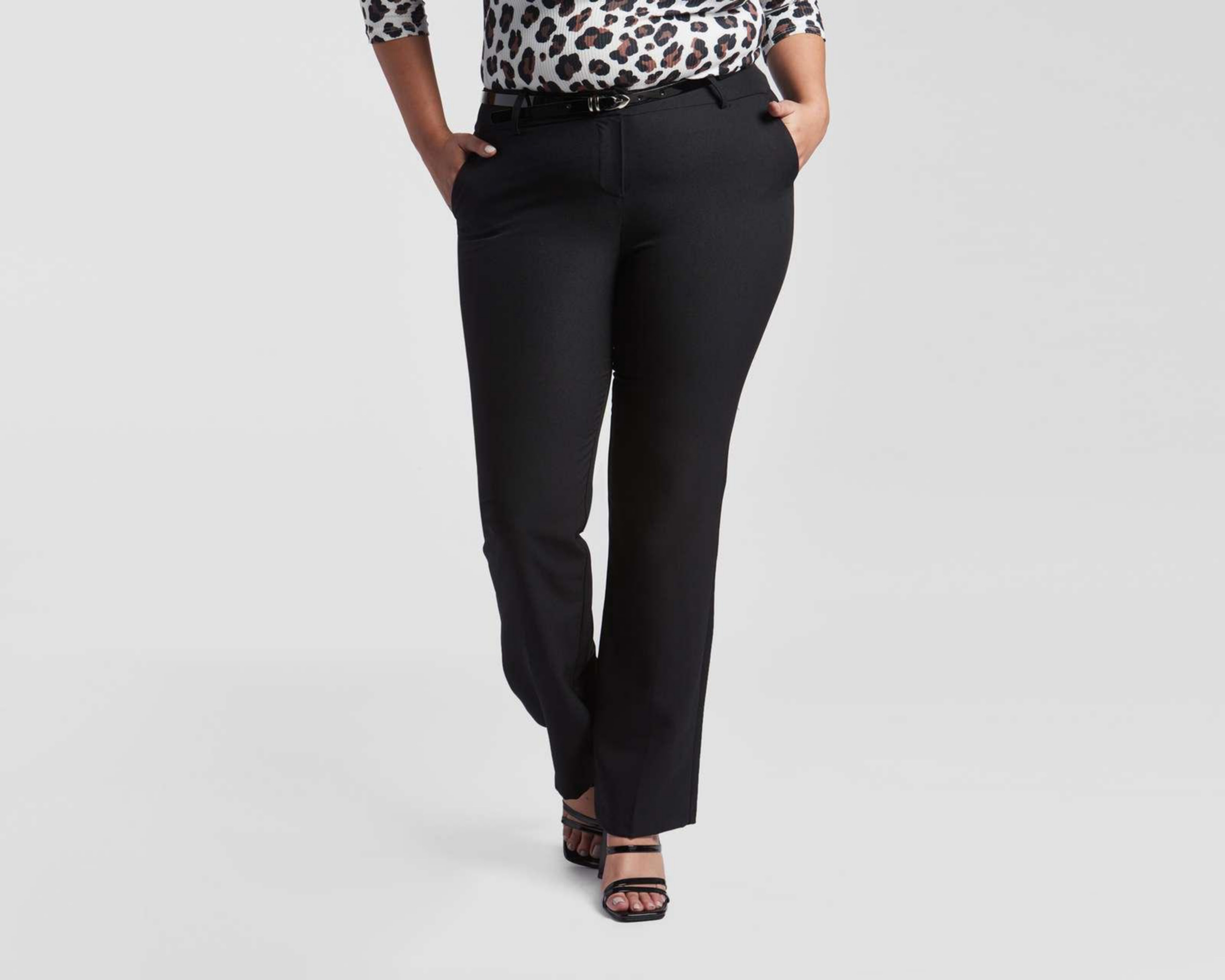 Pantalón de Vestir Negro marca Sahara para Mujer | Coppel Pantalón de Vestir Negro marca Sahara para Mujer | Coppel