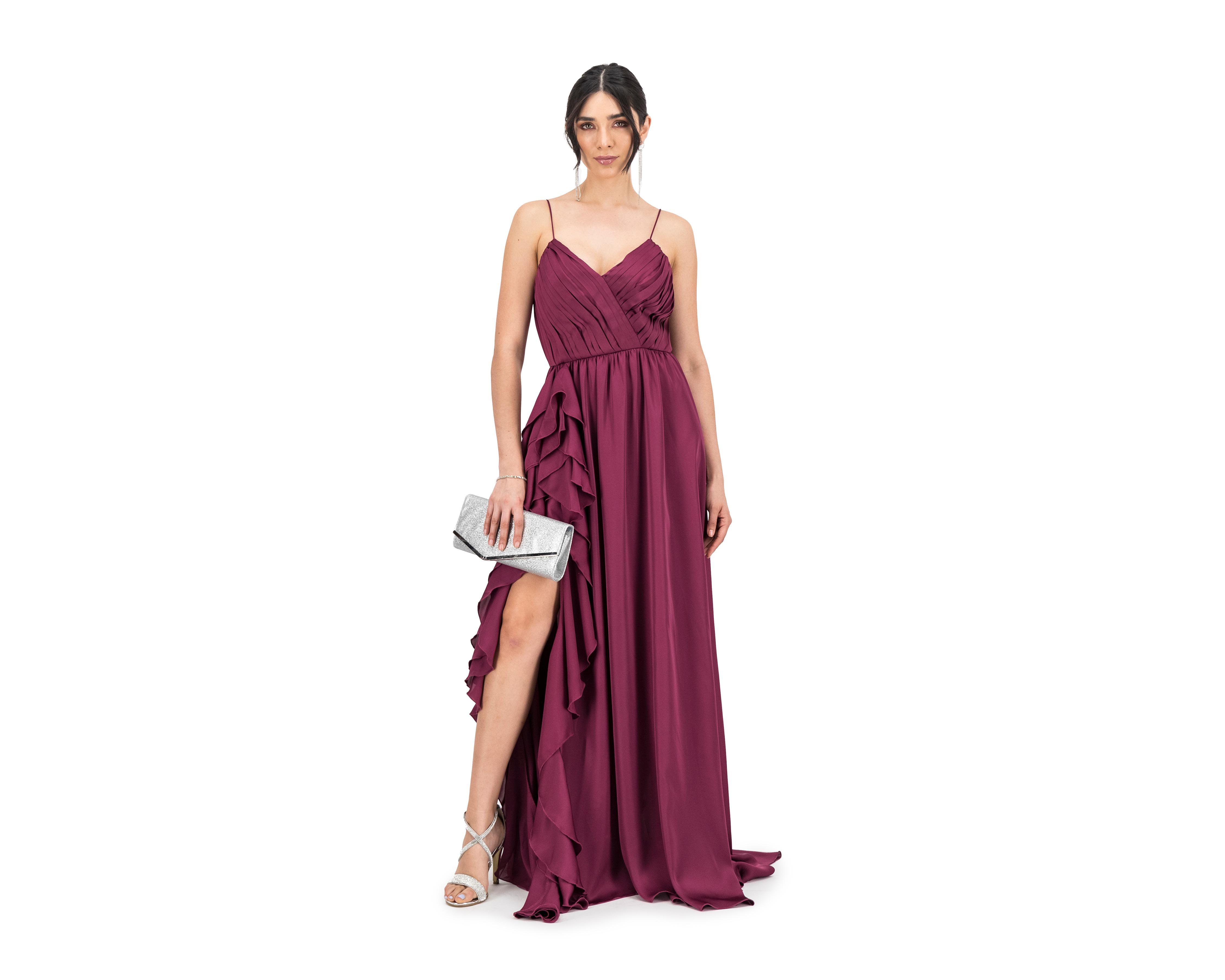 Vestido Minuet de Noche Largo con Tirantes | Coppel Vestido Minuet de Noche Largo con Tirantes | Coppel