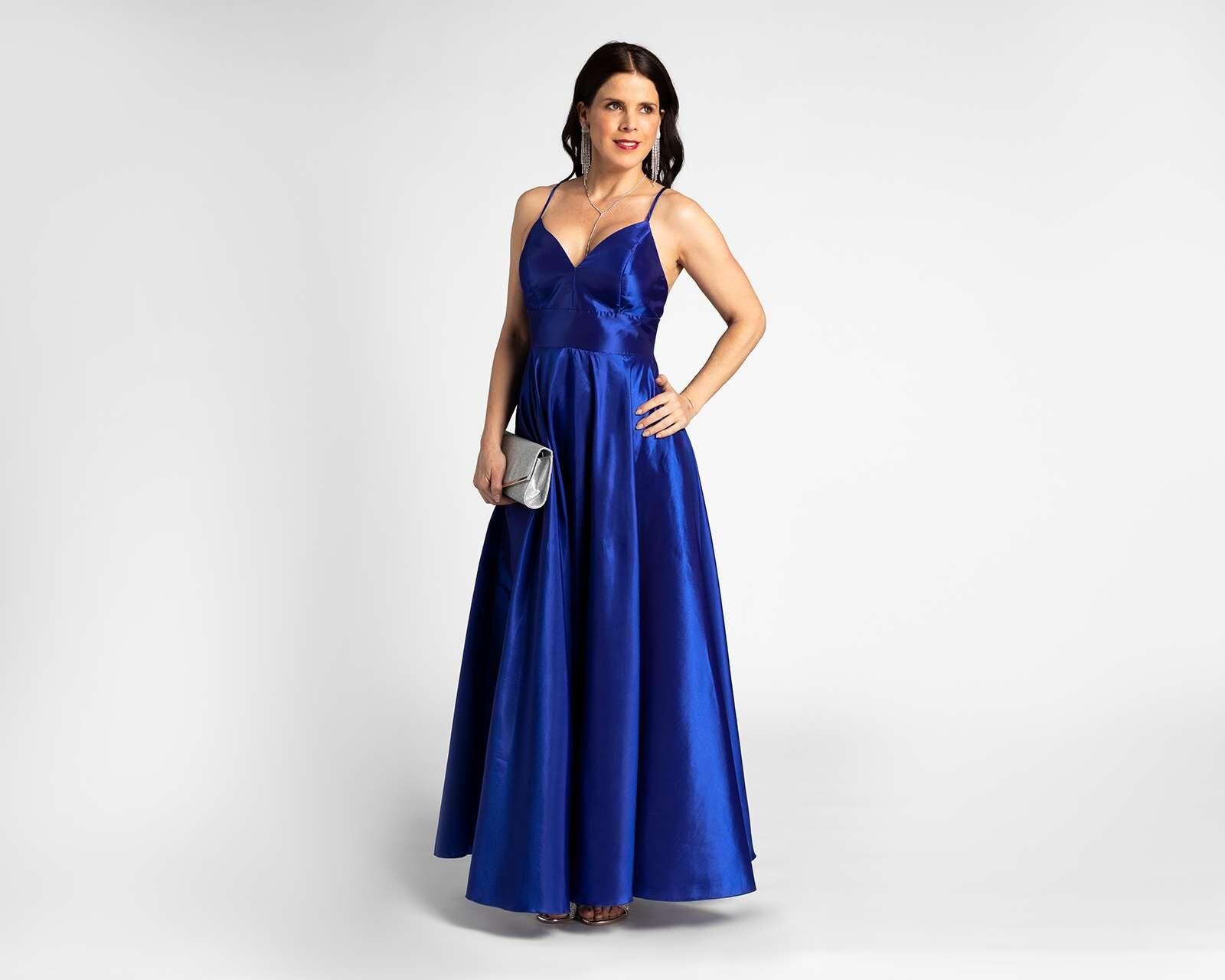 Vestido Nina Ferre de Fiesta Largo con Tirantes | Coppel Vestido Nina Ferre de Fiesta Largo con Tirantes | Coppel