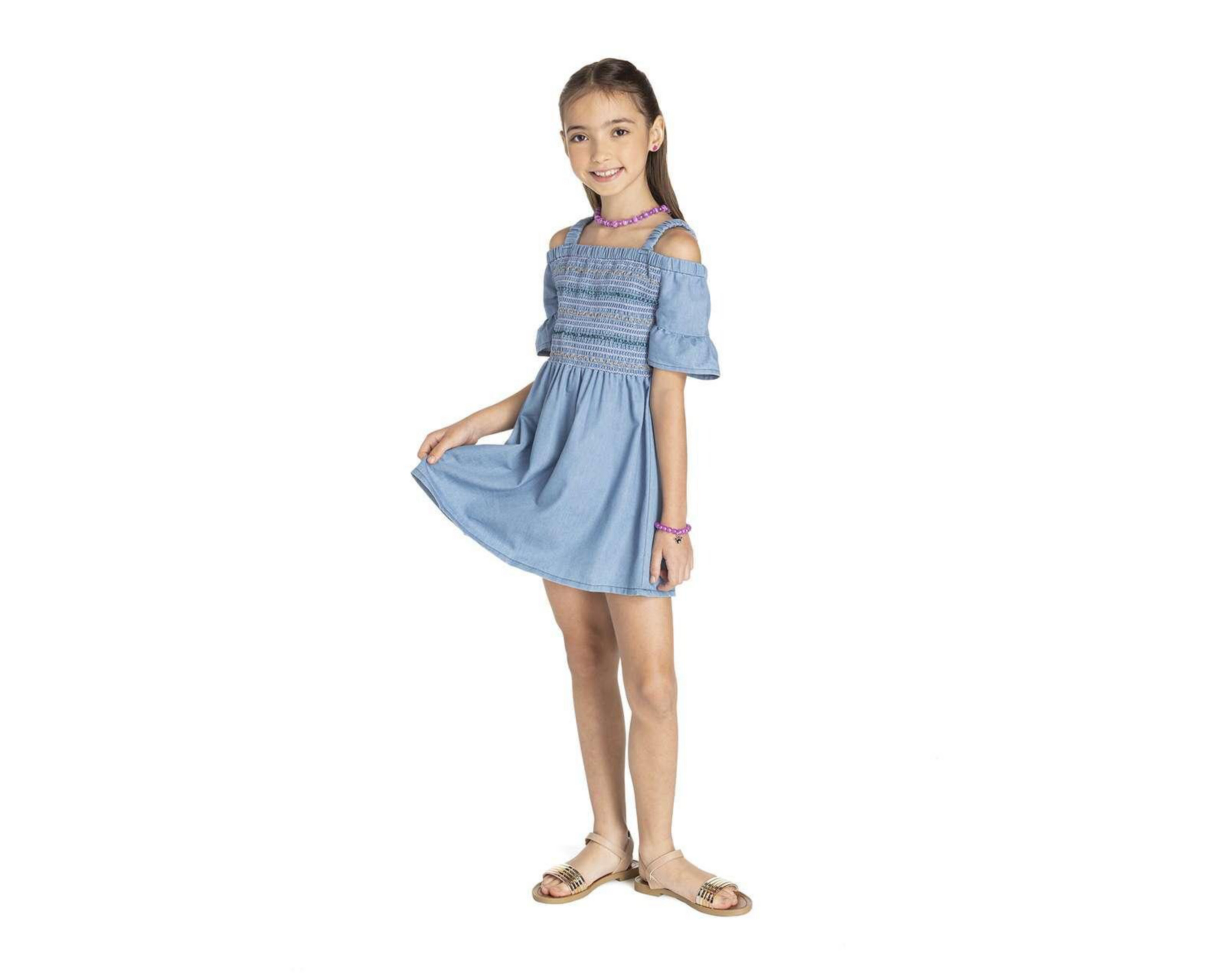 Vestido Up & Down para Niña | Coppel Vestido Up & Down para Niña | Coppel