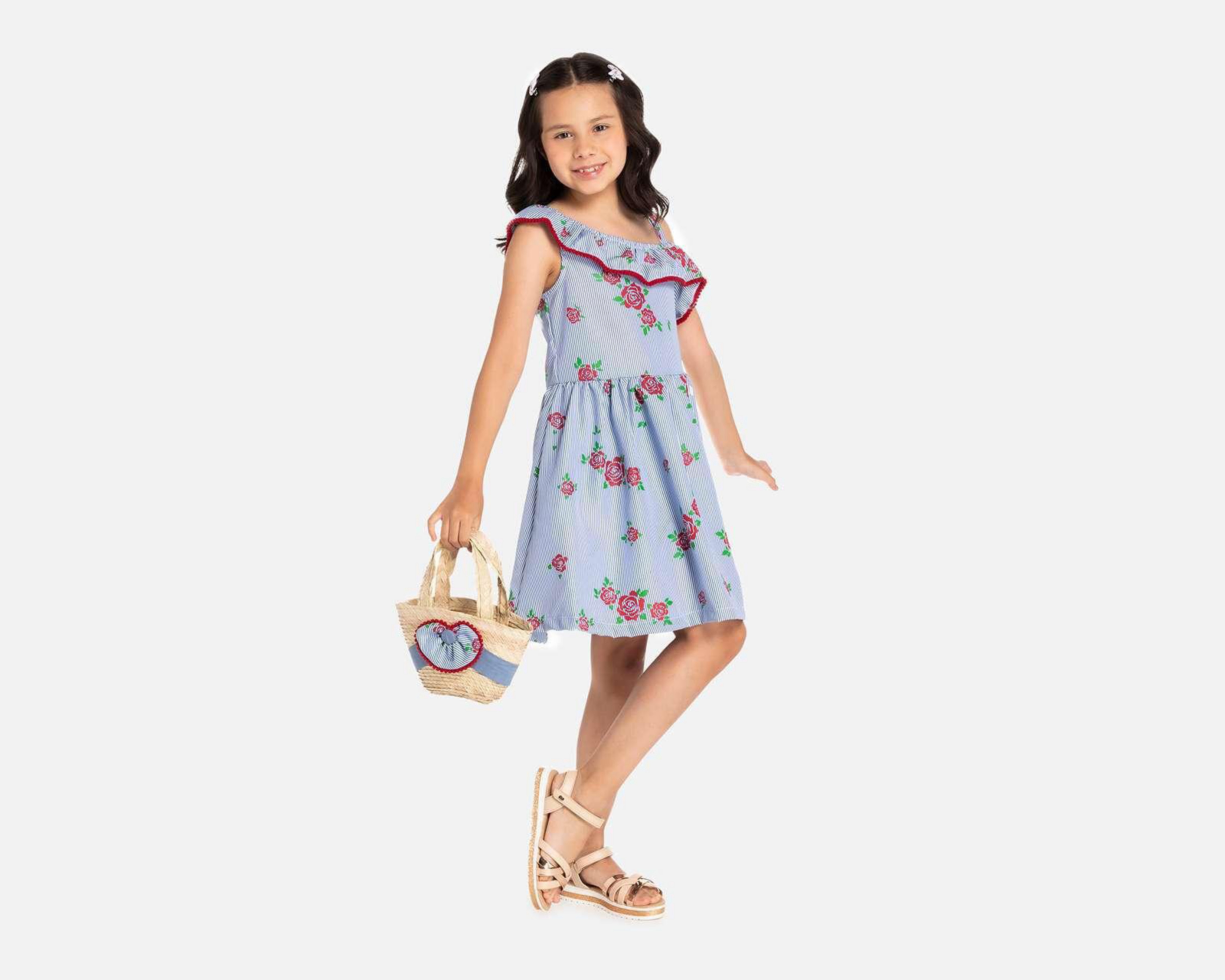 Vestido Refill Para Niña Coppel :443 Vestido Refill Para Niña Coppel :443