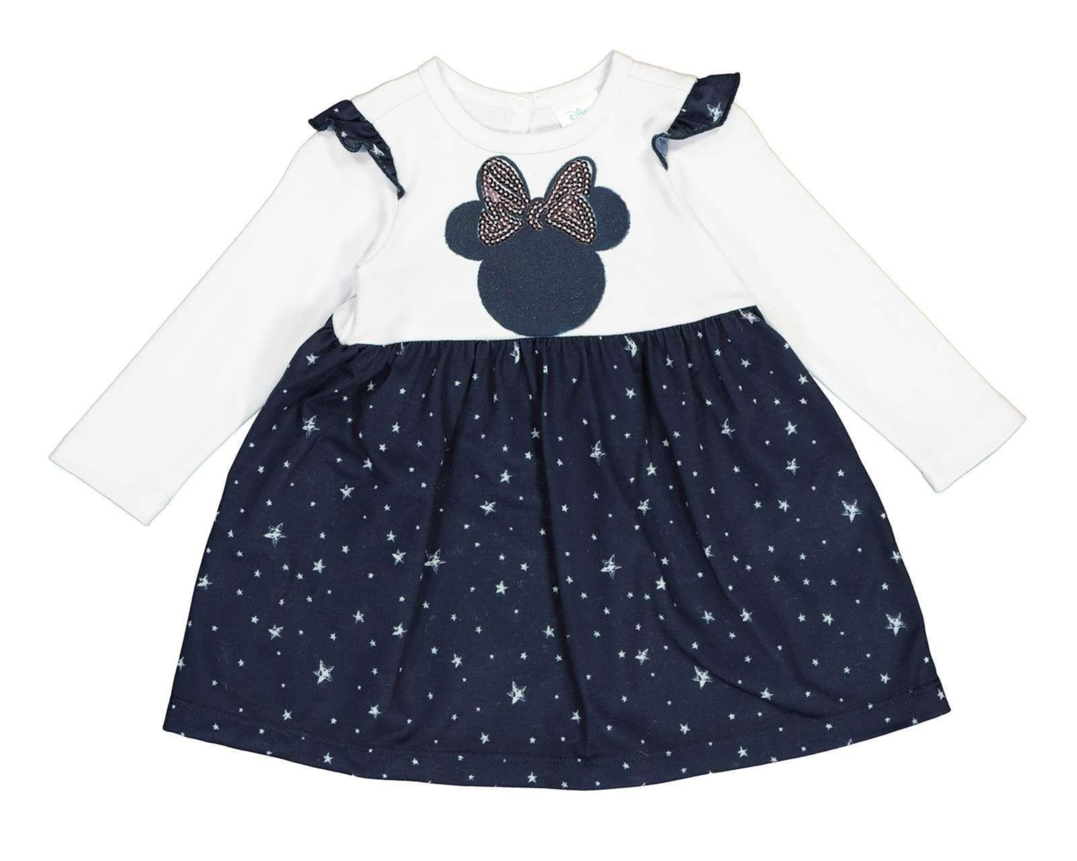 Vestido Disney Minnie Mouse de Algodón para Bebé Niña | Coppel Vestido Disney Minnie Mouse de Algodón para Bebé Niña | Coppel