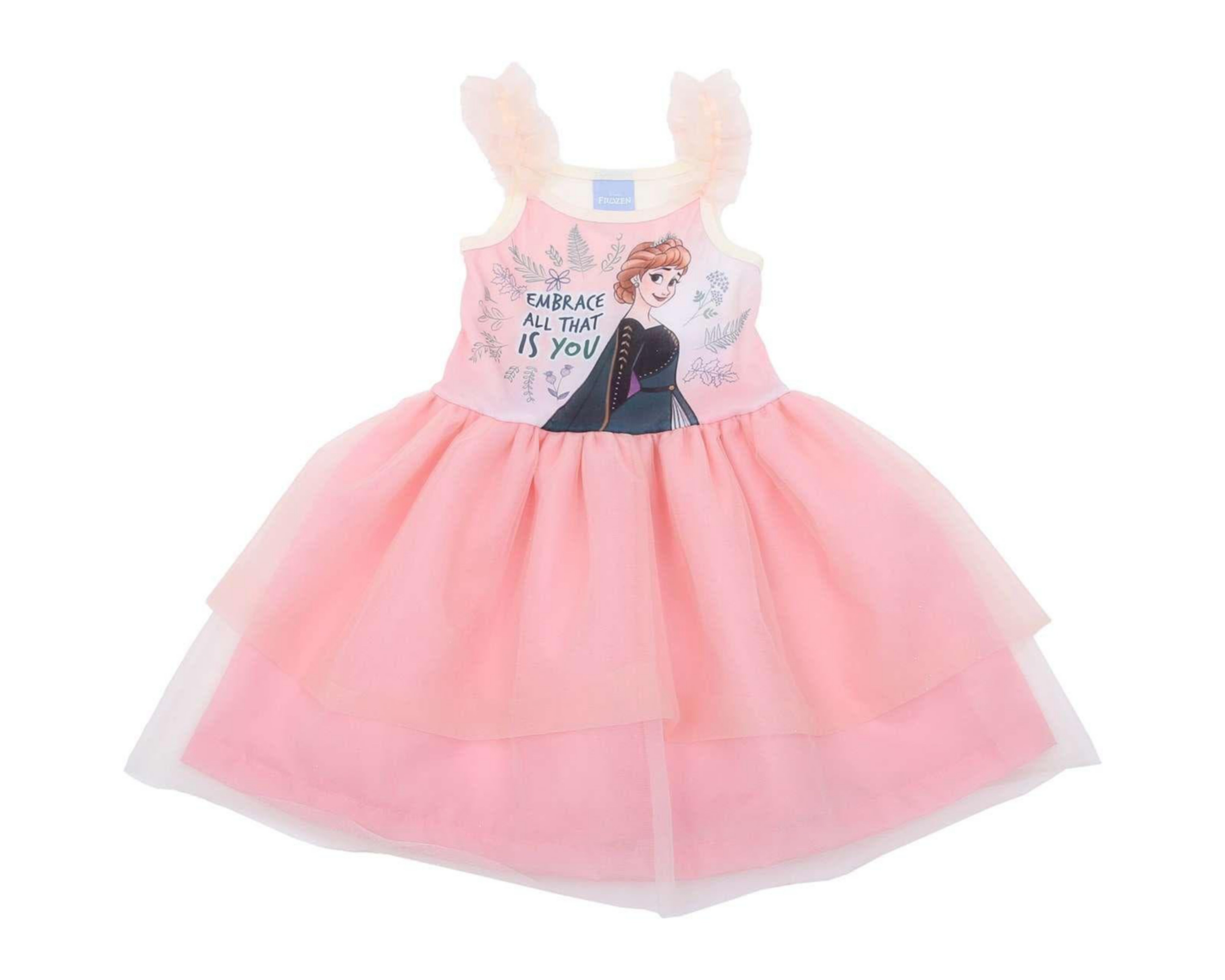 Vestido Disney Frozen de Algodón para Bebé Niña | Coppel Vestido Disney Frozen de Algodón para Bebé Niña | Coppel