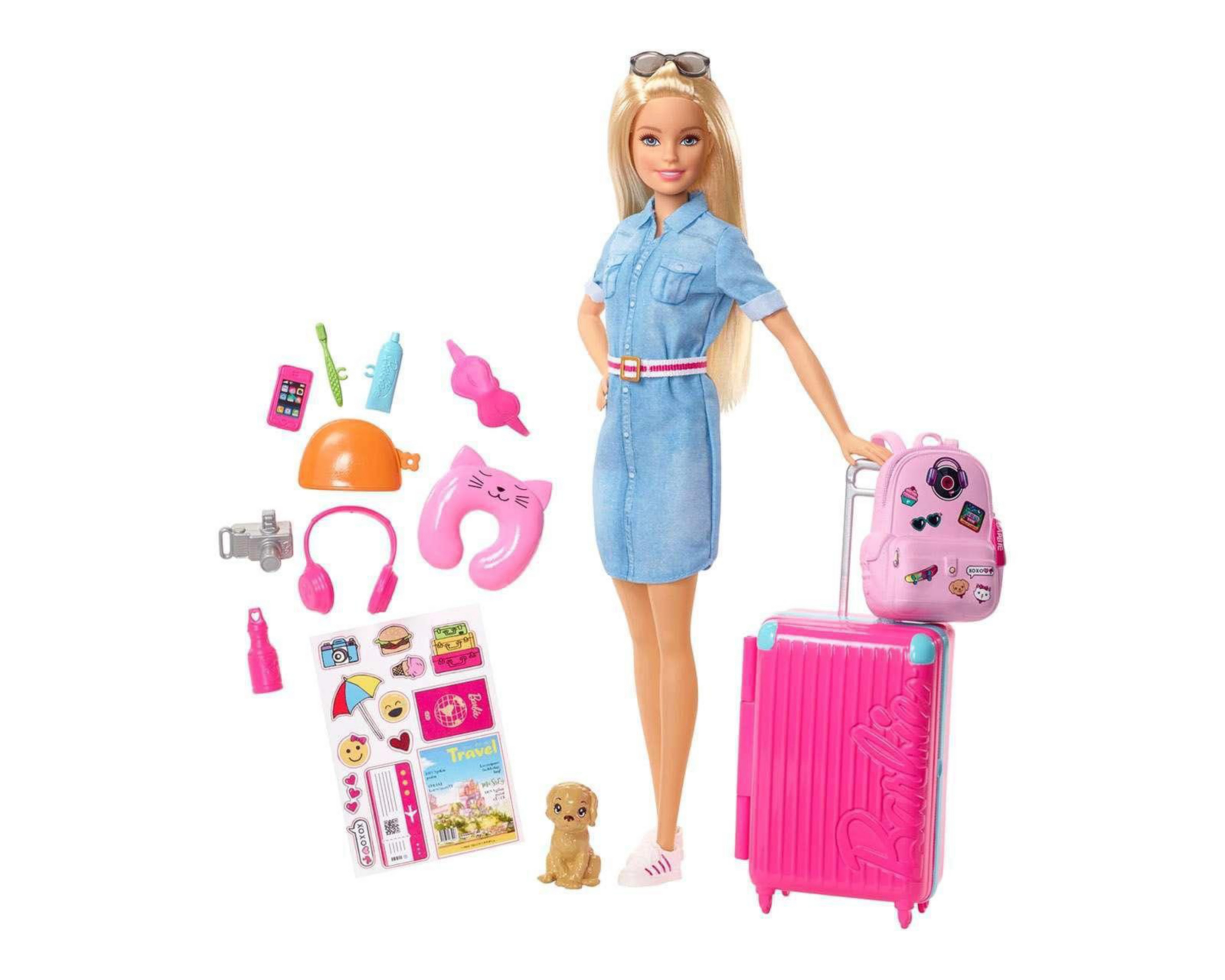 Muñeca Barbie Viaja y Descube | Coppel Muñeca Barbie Viaja y Descube | Coppel