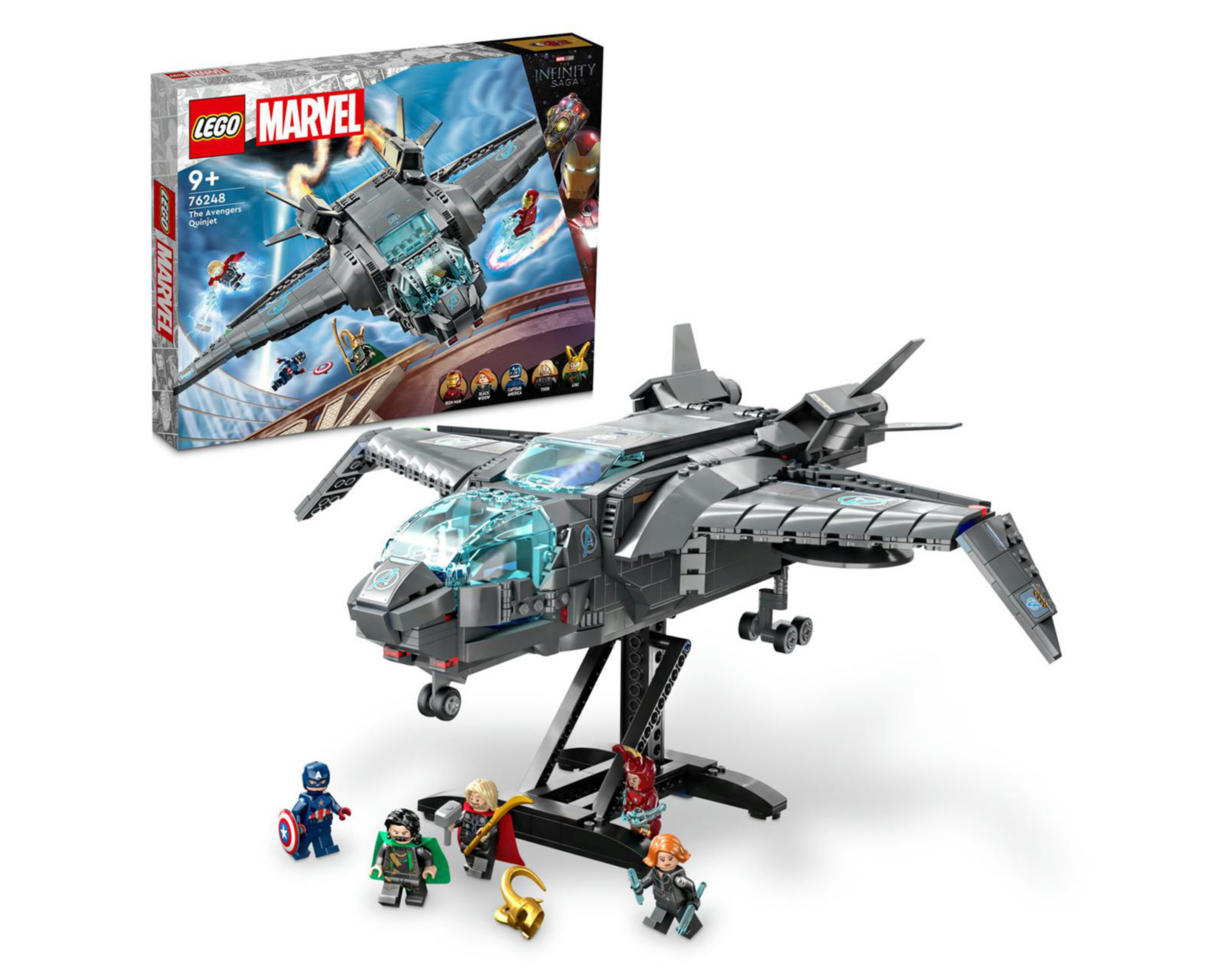 LEGO Marvel Quinjet de los Vengadores Coppel