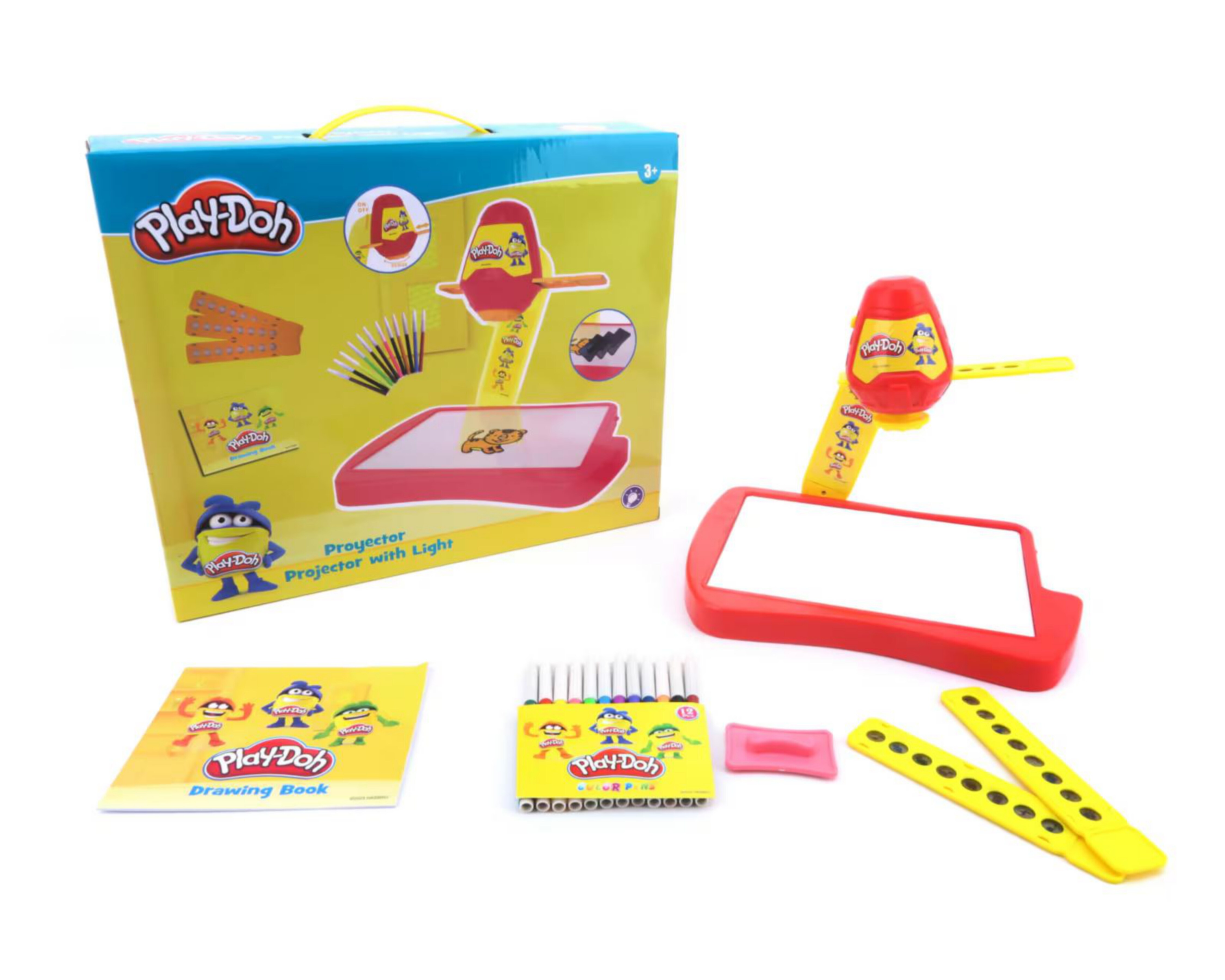 Proyector con base 2025 y accesorios play doh
