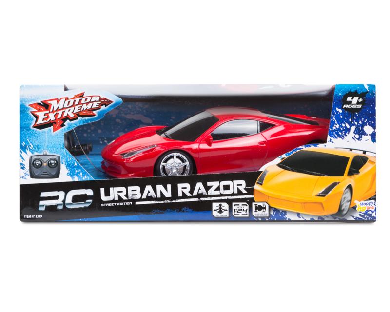 un carro a control remoto